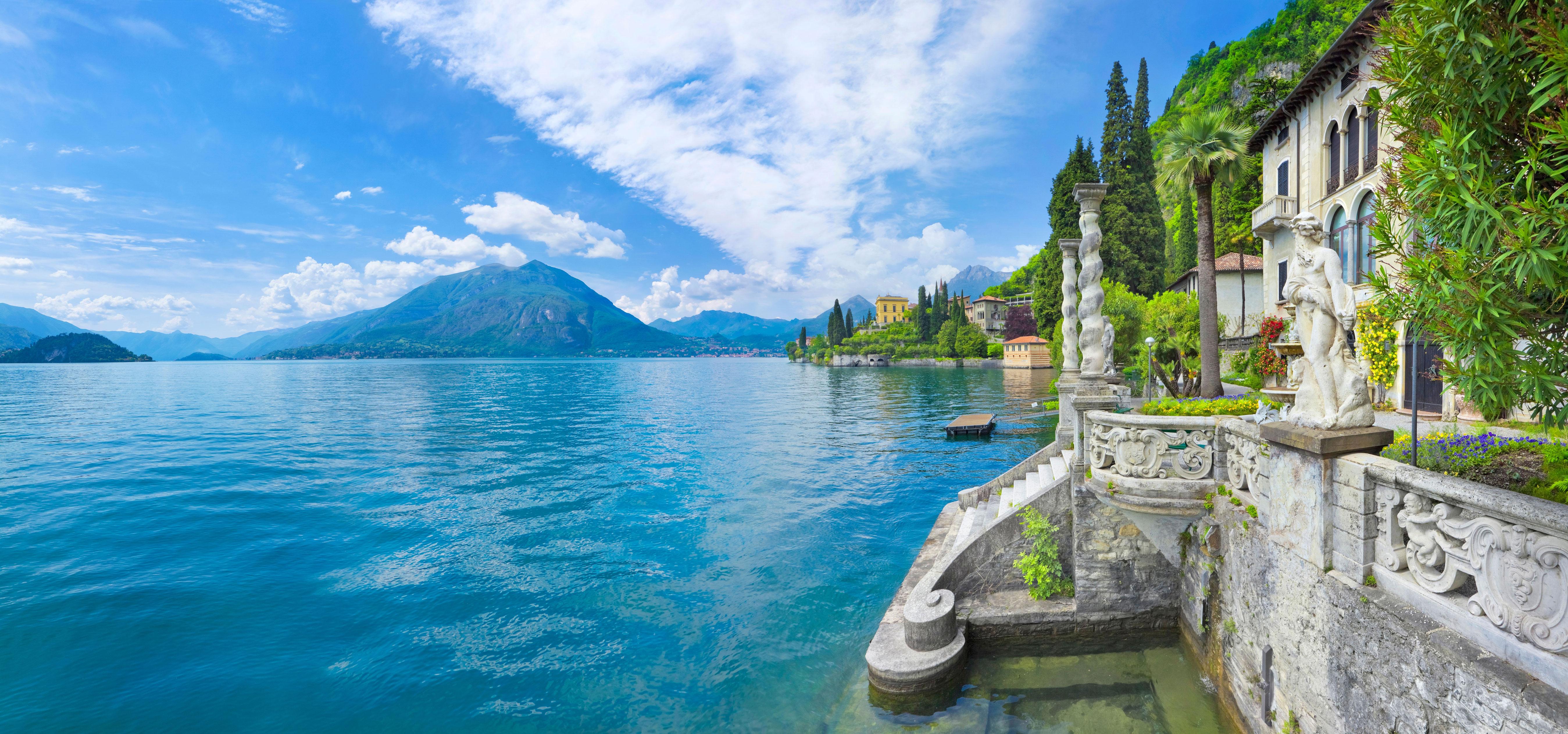 From Milan: Como Private Boat, Bellagio and Lugano