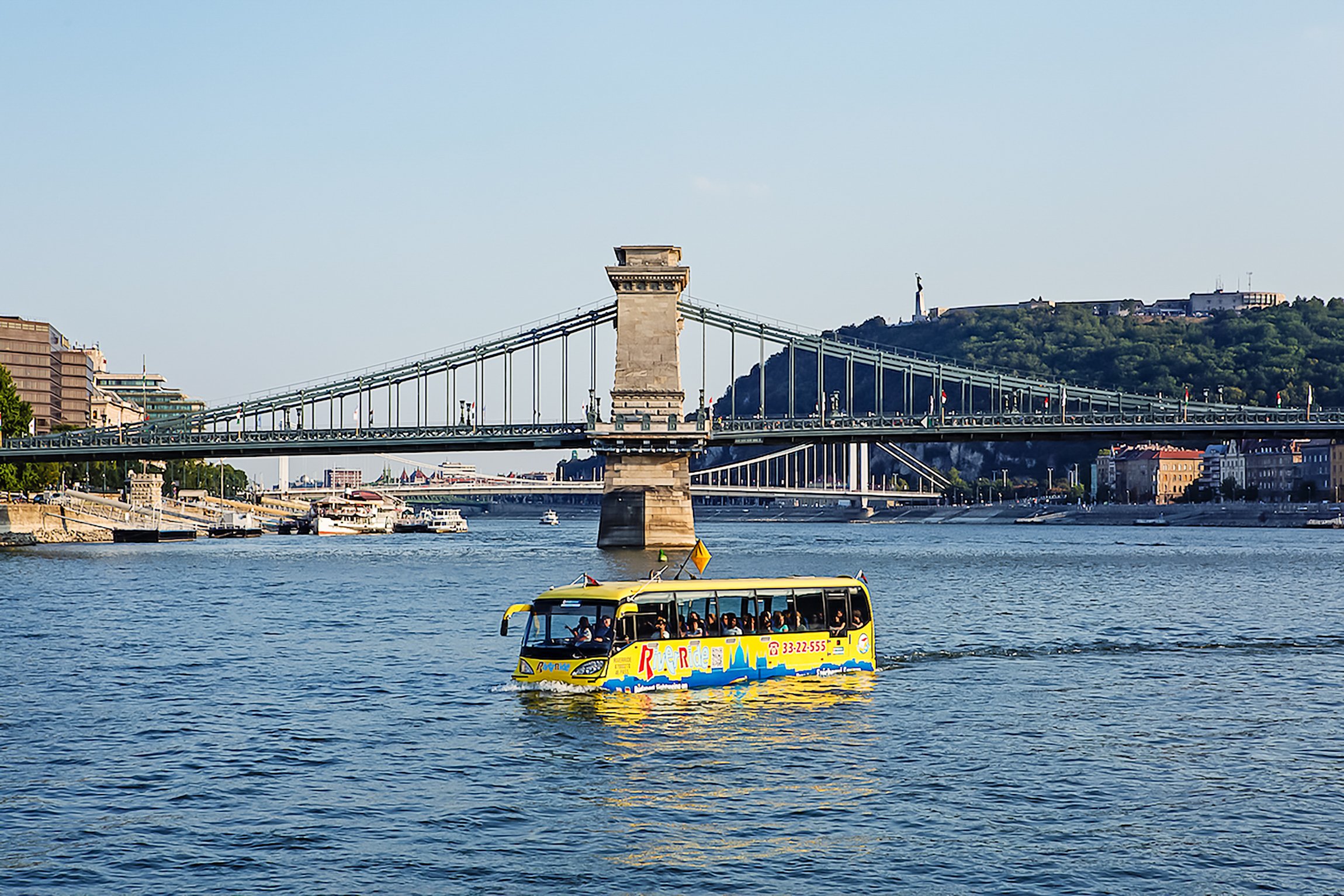 Amphibious Bus Tour with Danube River Splash