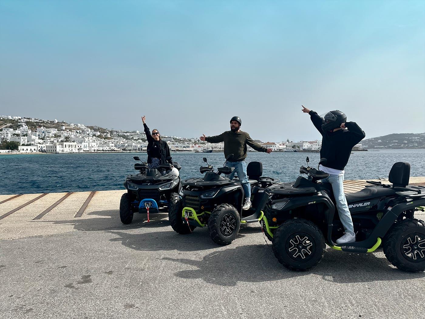Mykonos 650cc Quad Bike Island Adventure