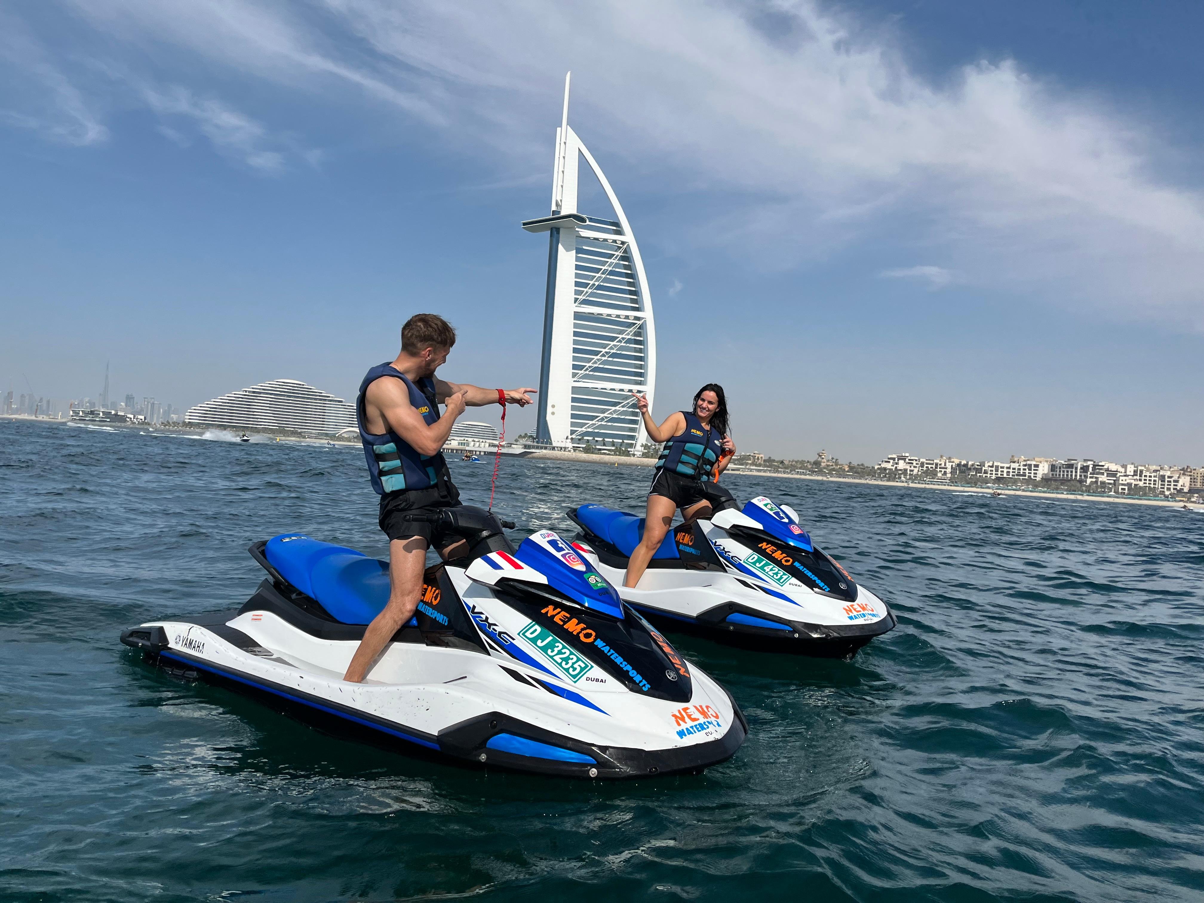 Dubai Jet Ski Adventure: Burj Al Arab & Jumeirah Beach