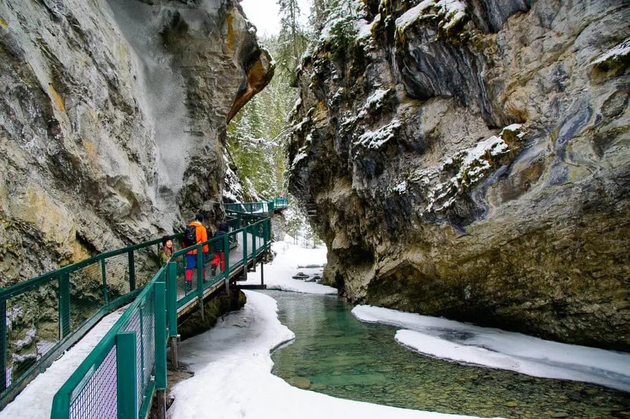 Emerald Lake canoe green glacial water President Range Yoho National Park British Columbia — image 19