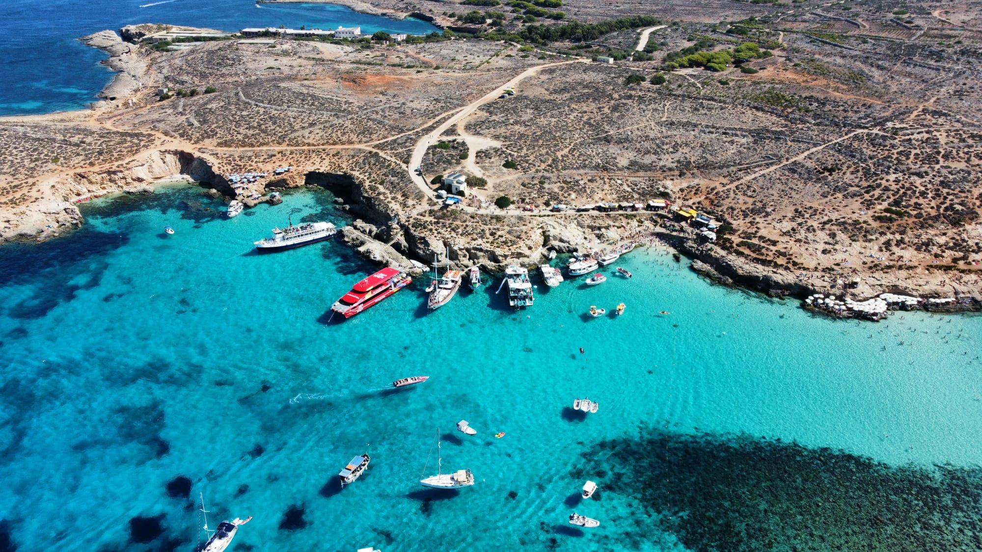 Comino 3-Bay Cruise: Blue Lagoon, Crystal Lagoon & Halfa Rock