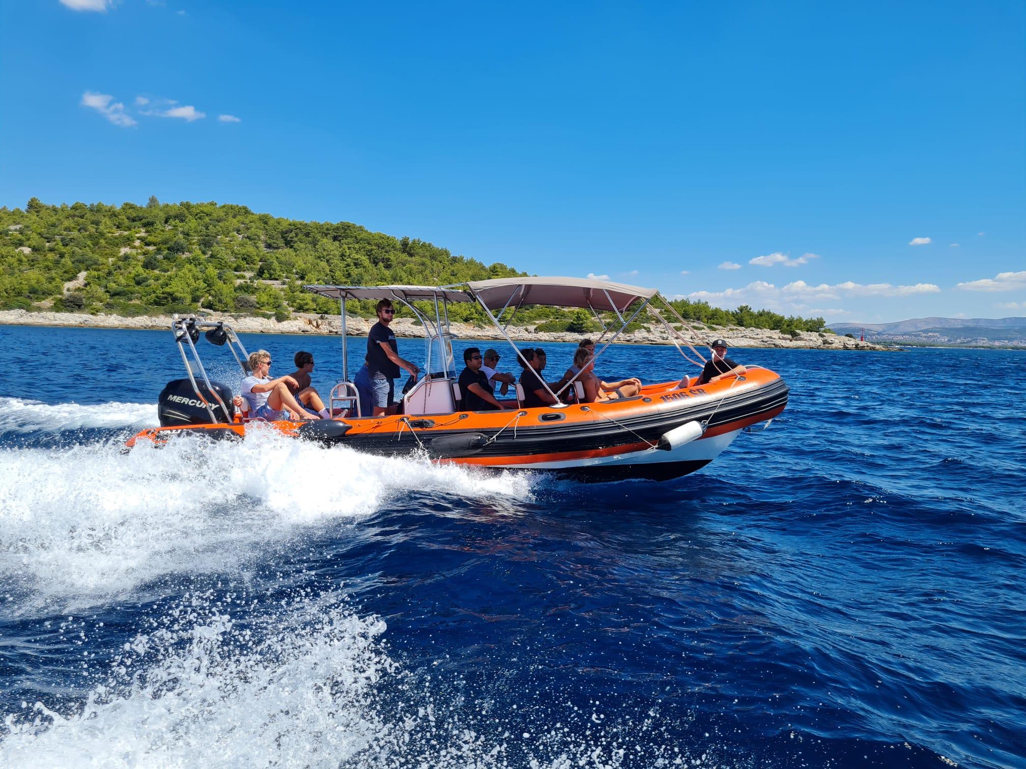 Šibenik Three-Island Boat Adventure with Blue Lagoon