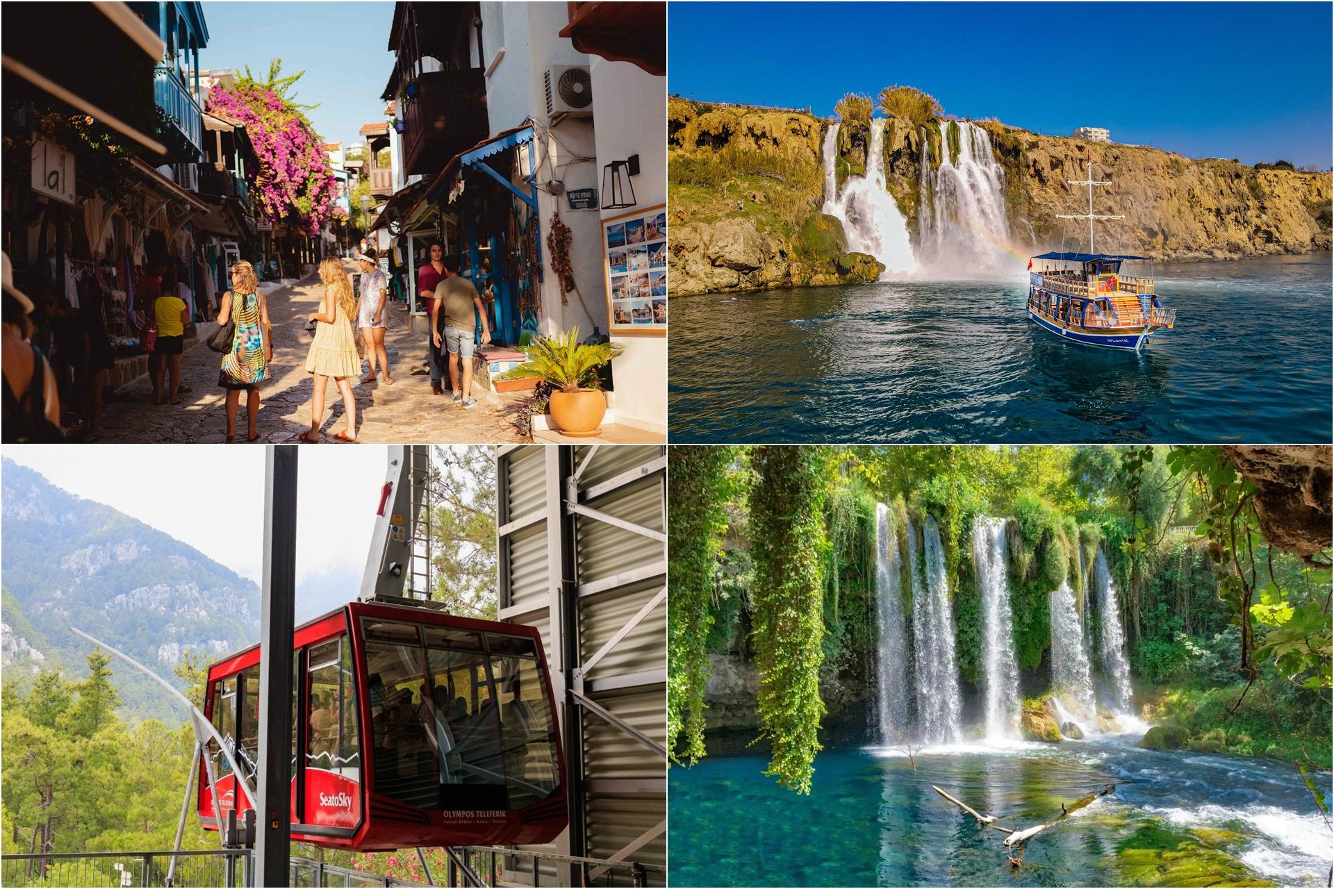 Antalya Full-Day Old City Tour: Cable Car, Waterfalls & Boat Trip