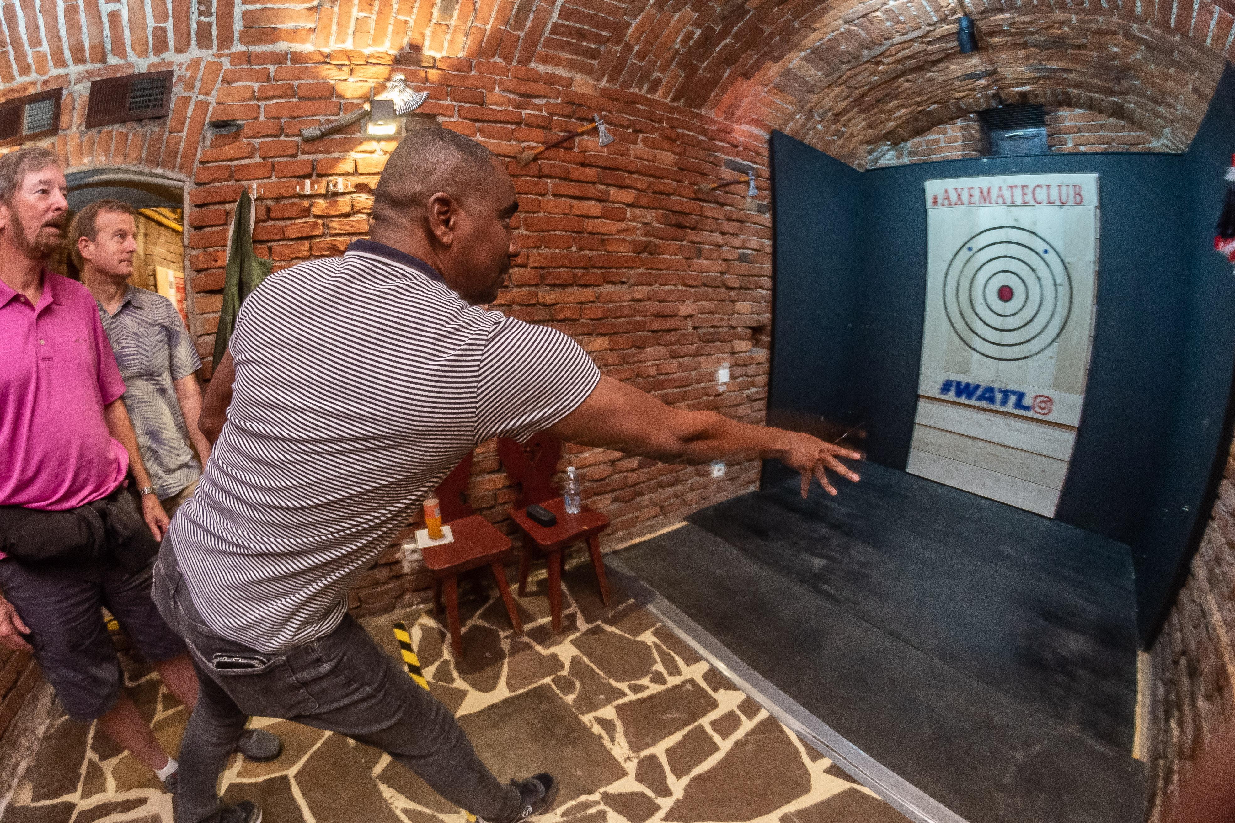 Krakow Axe Throwing Experience with WATL Club