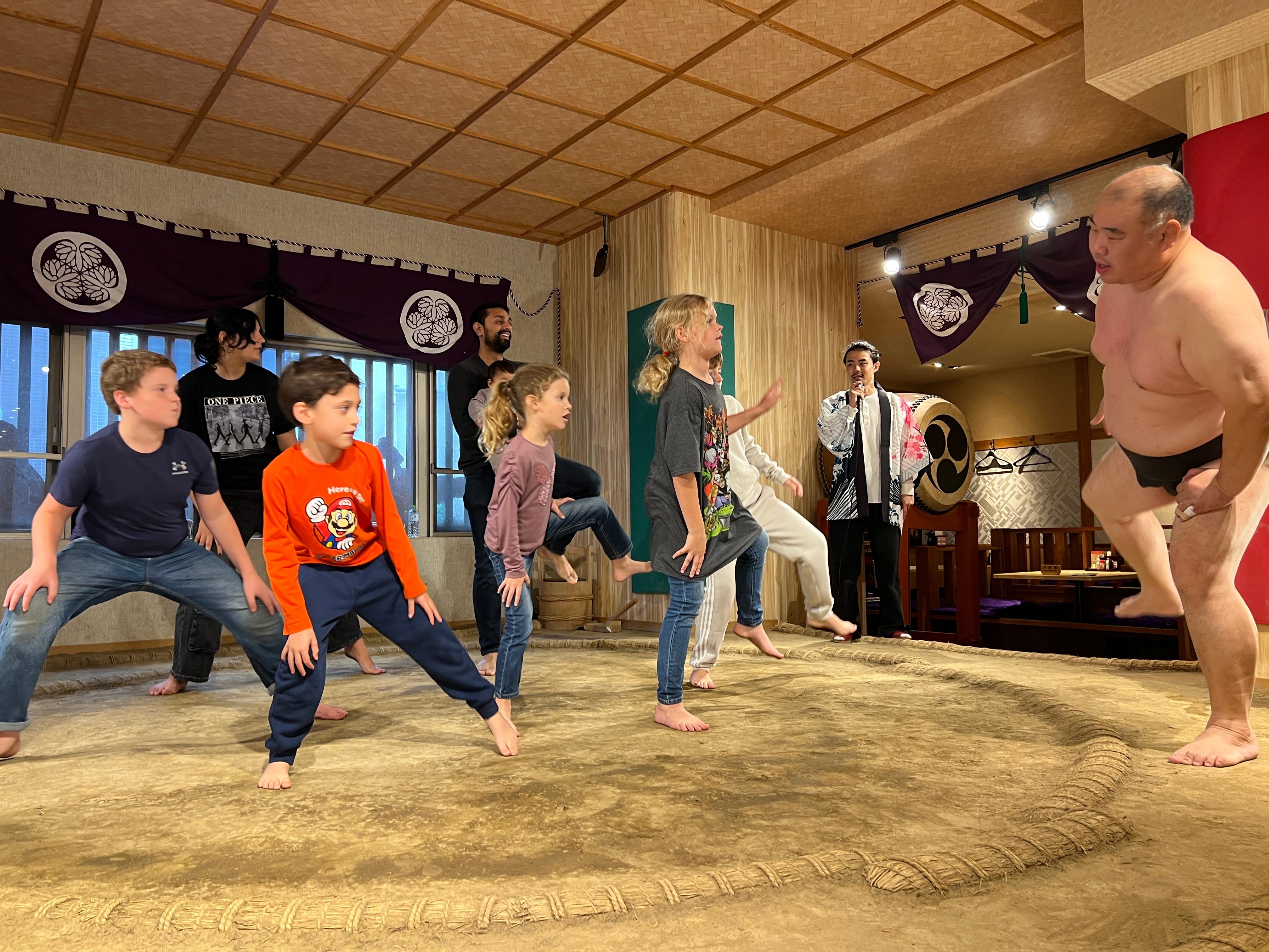 Ryogoku Family Sumo Wrestling Experience & Chanko Lunch