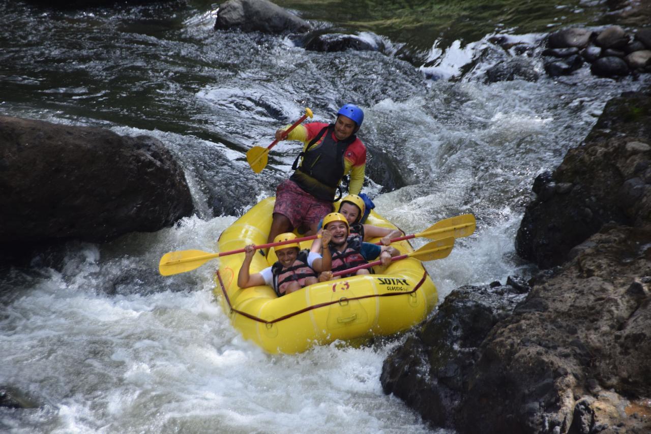 Tenorio River Class III & IV White Water Rafting Adventure
