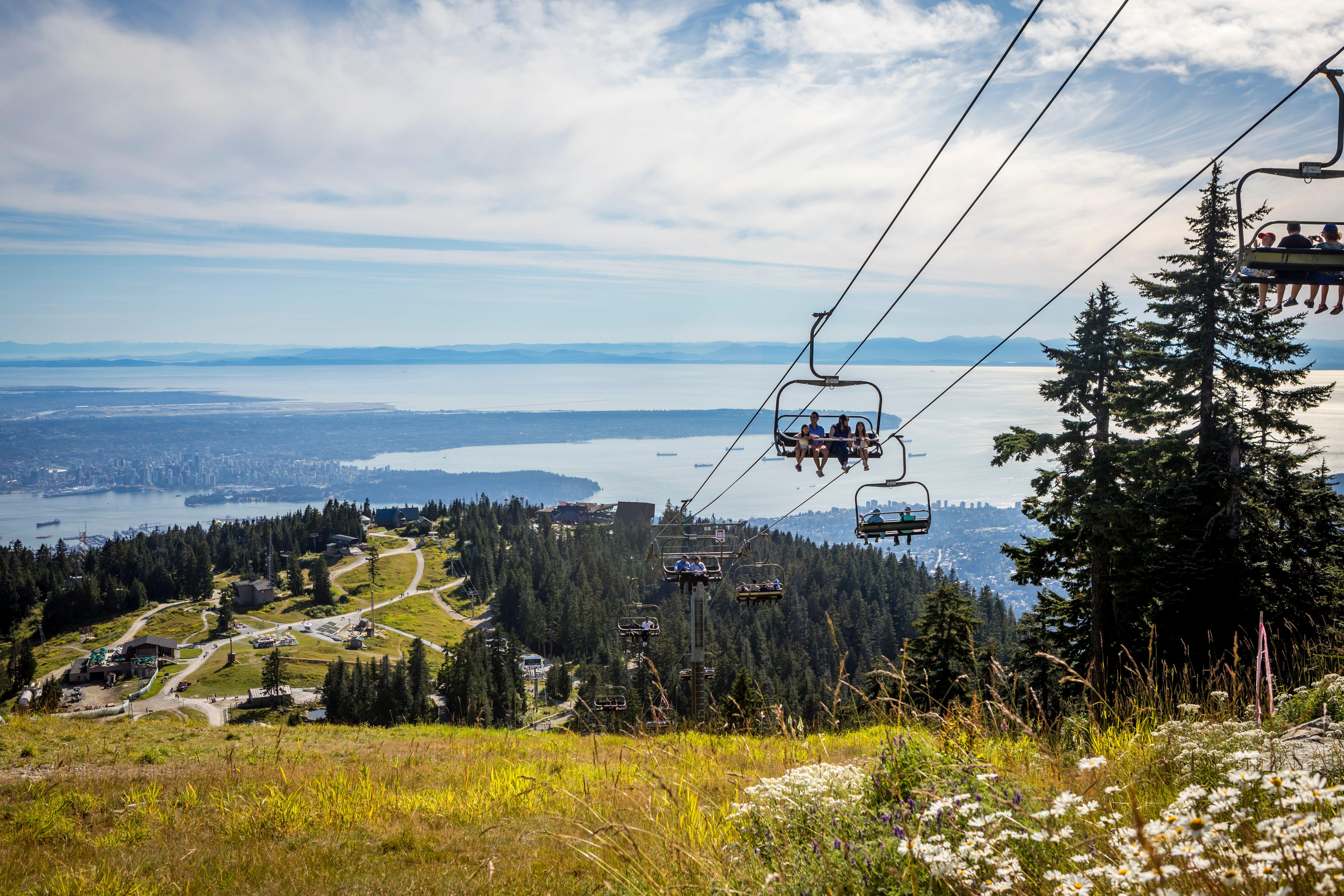 Bilhete de Admissão para o Grouse Mountain Skyride e Pico