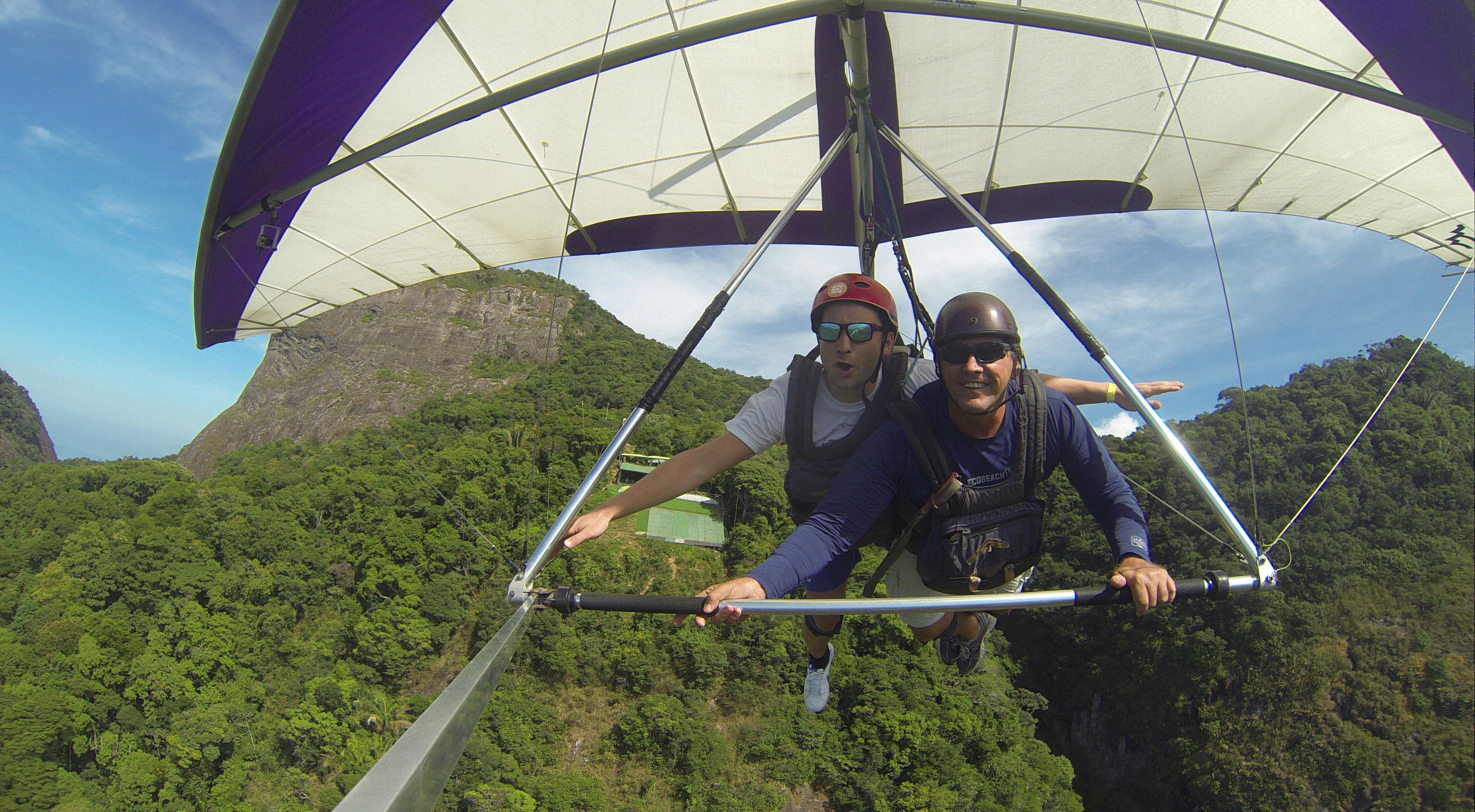 Rio de Janeiro Tandem Hang Gliding & Paragliding Flight