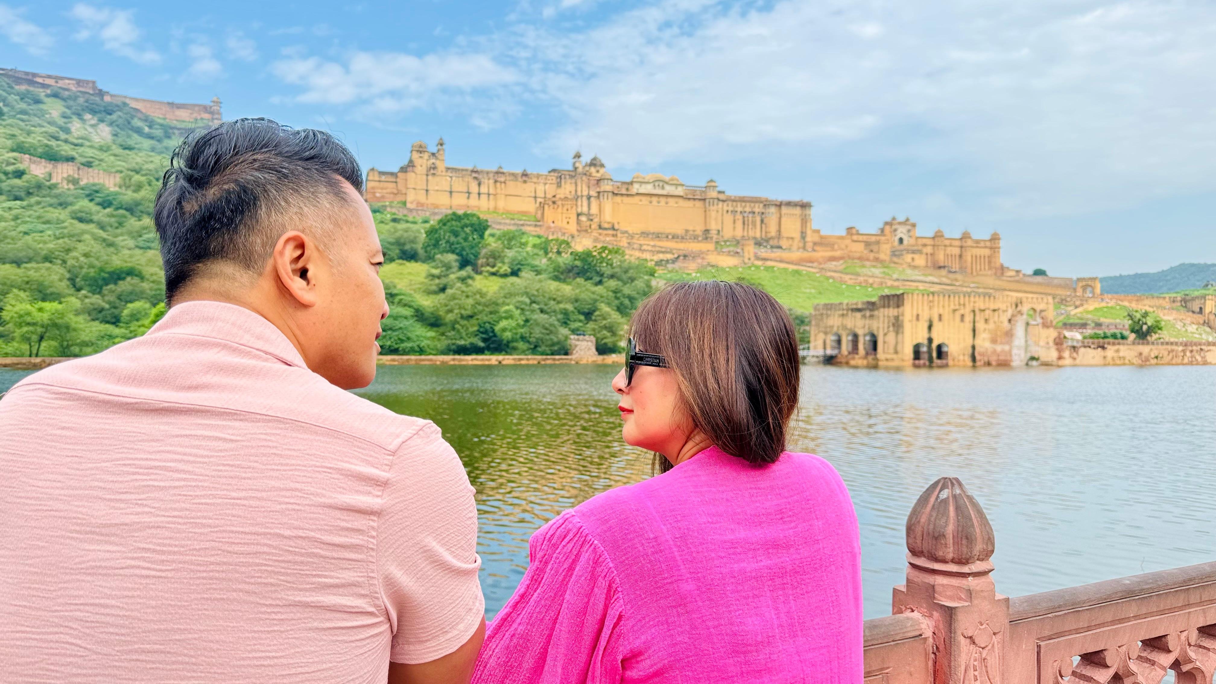 Jaipur Private Half-Day Tour: Amer Fort, Jal Mahal & Stepwell