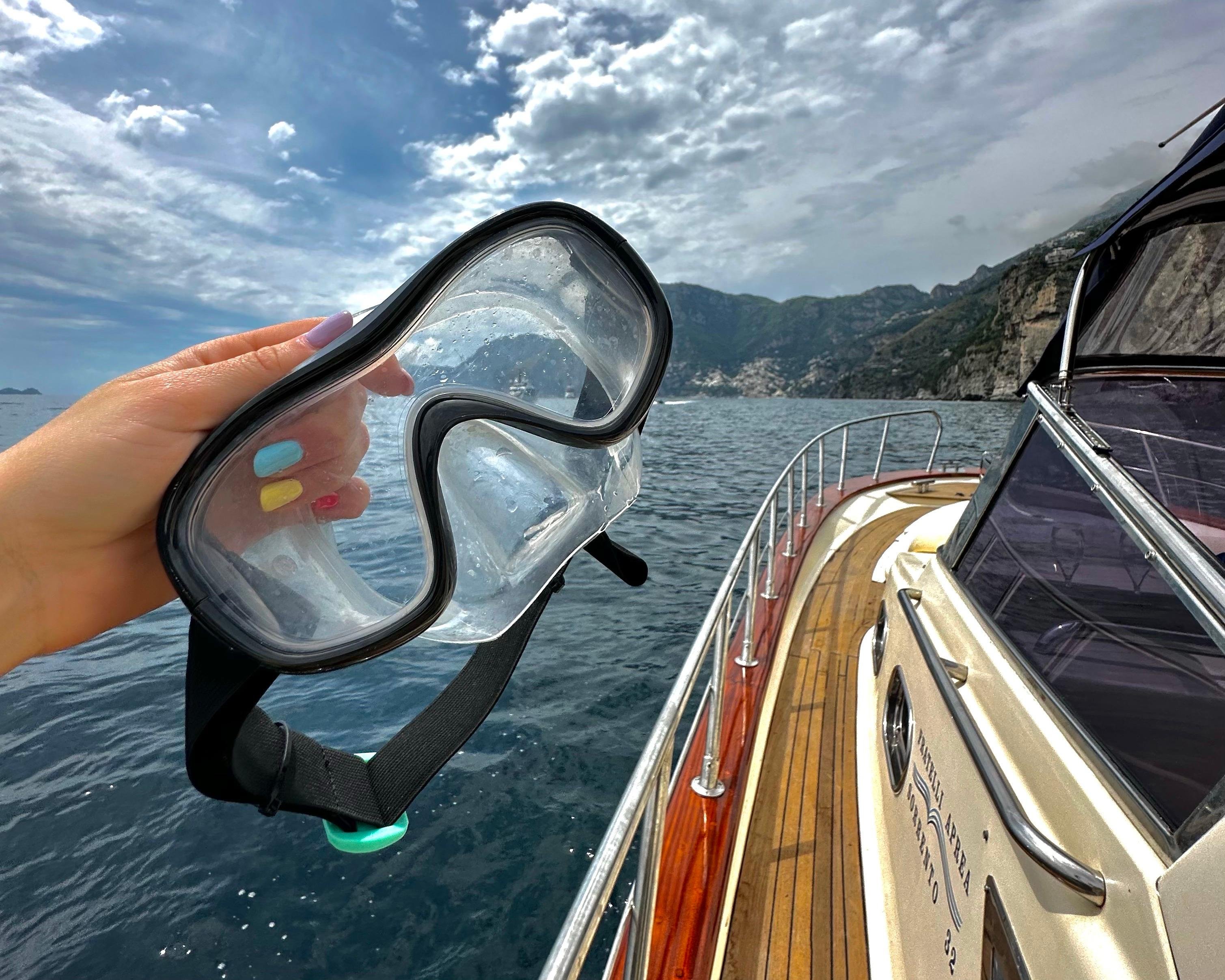 Positano Sunset Cruise & Snorkeling on the Amalfi Coast