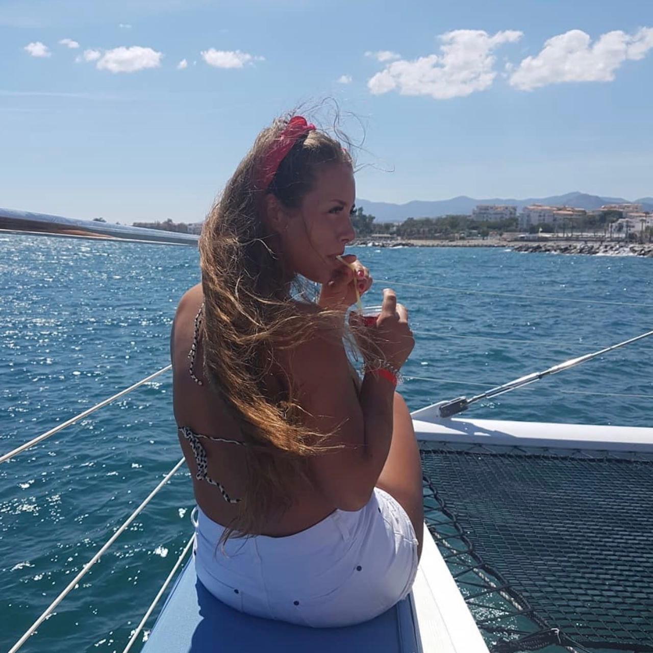 Marbella Catamaran Coastal Cruise with Swimming Stop