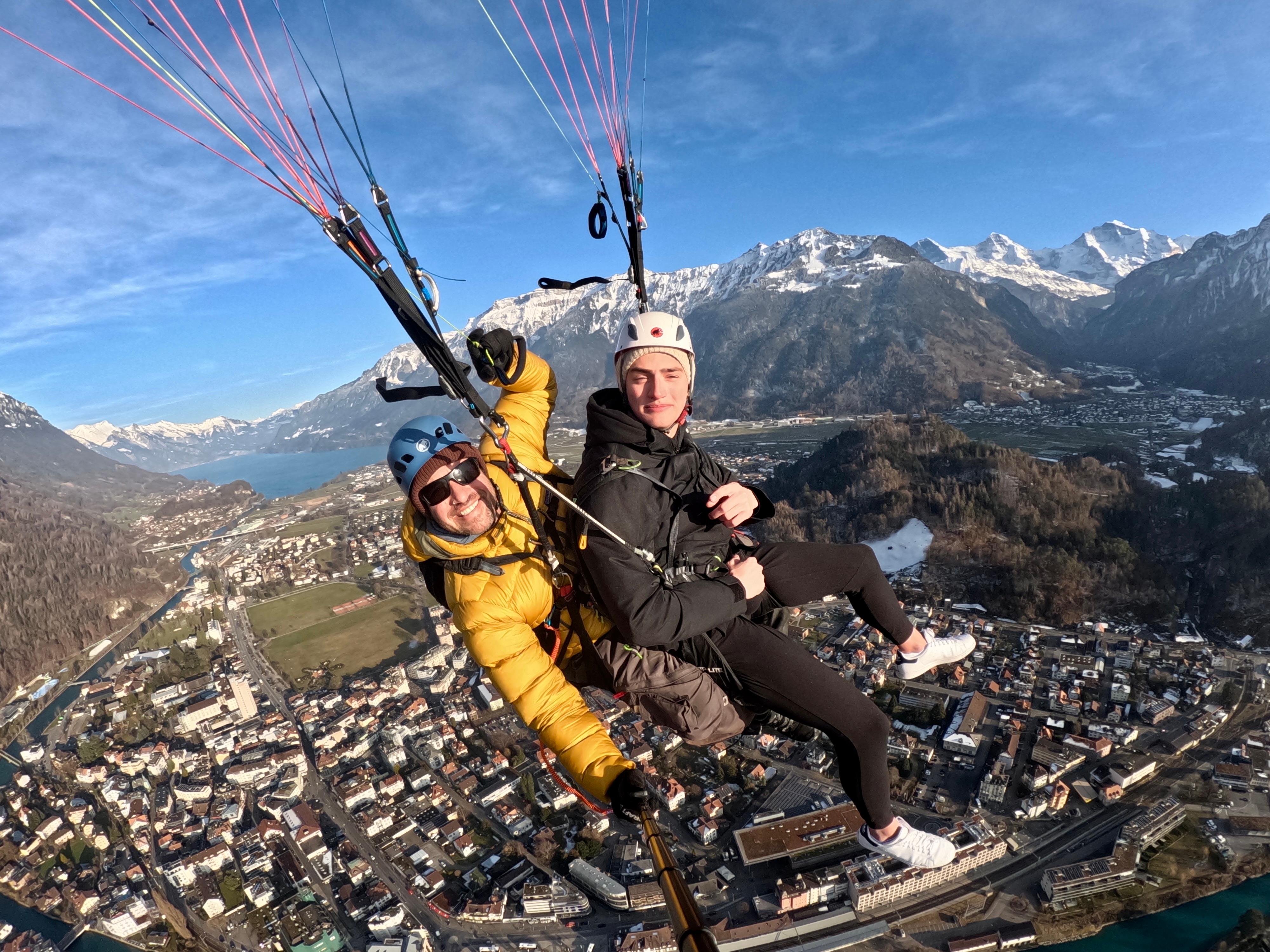 Interlaken Tandem Paragliding High Flight