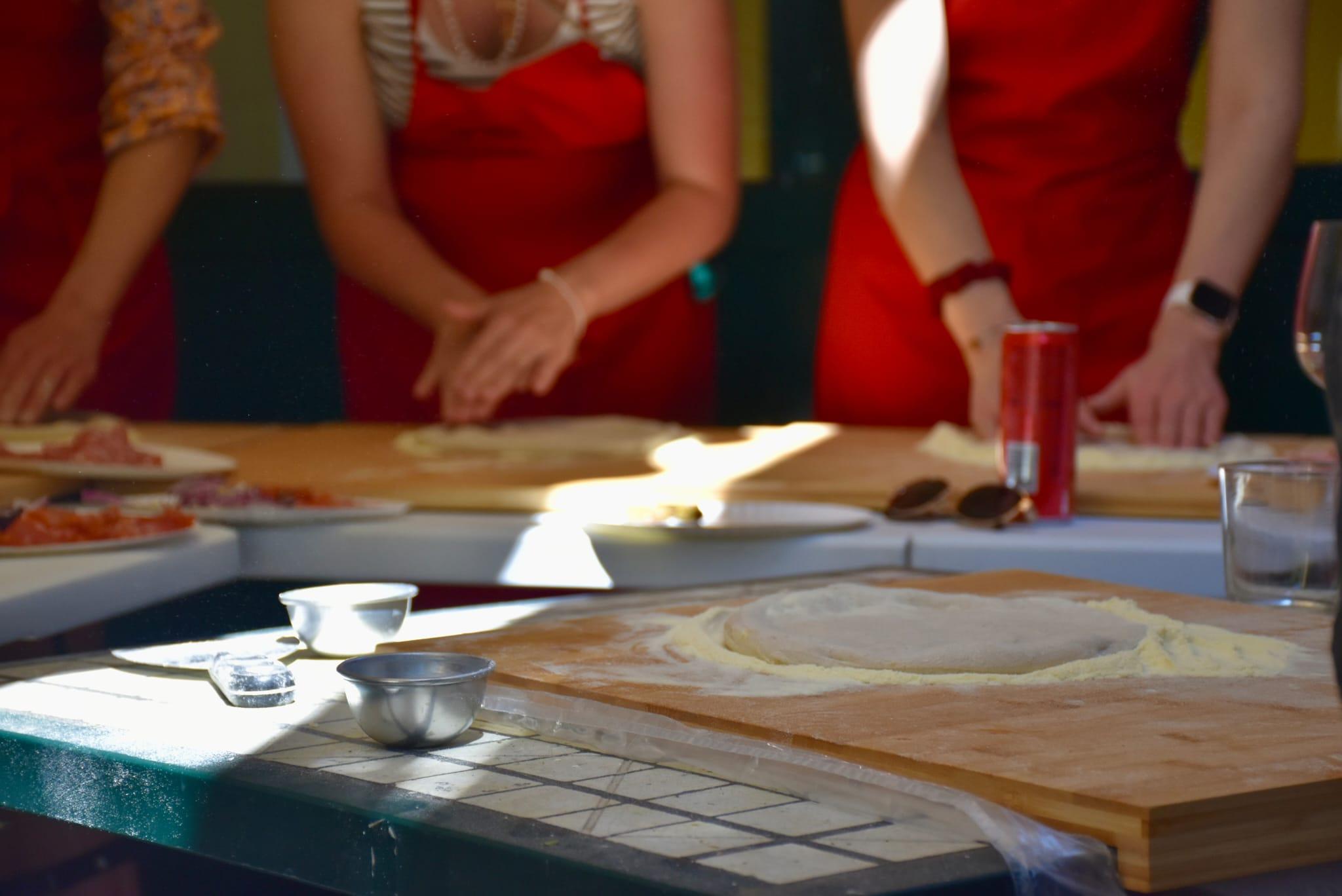 pizza making class in Como — photo 15