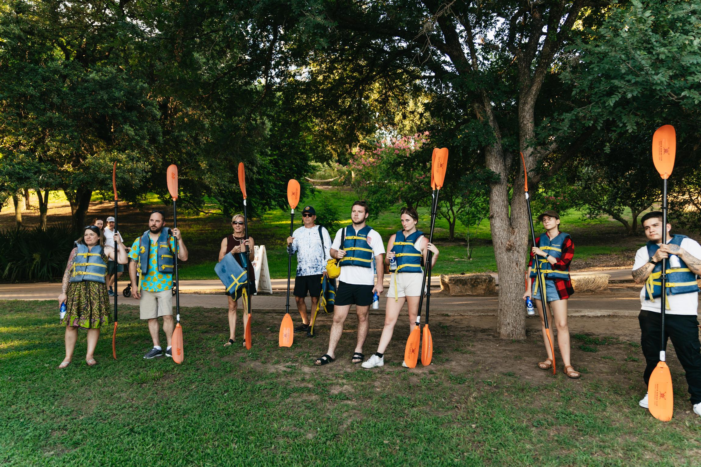 Austin Sunset Bat-Watching Kayak Experience