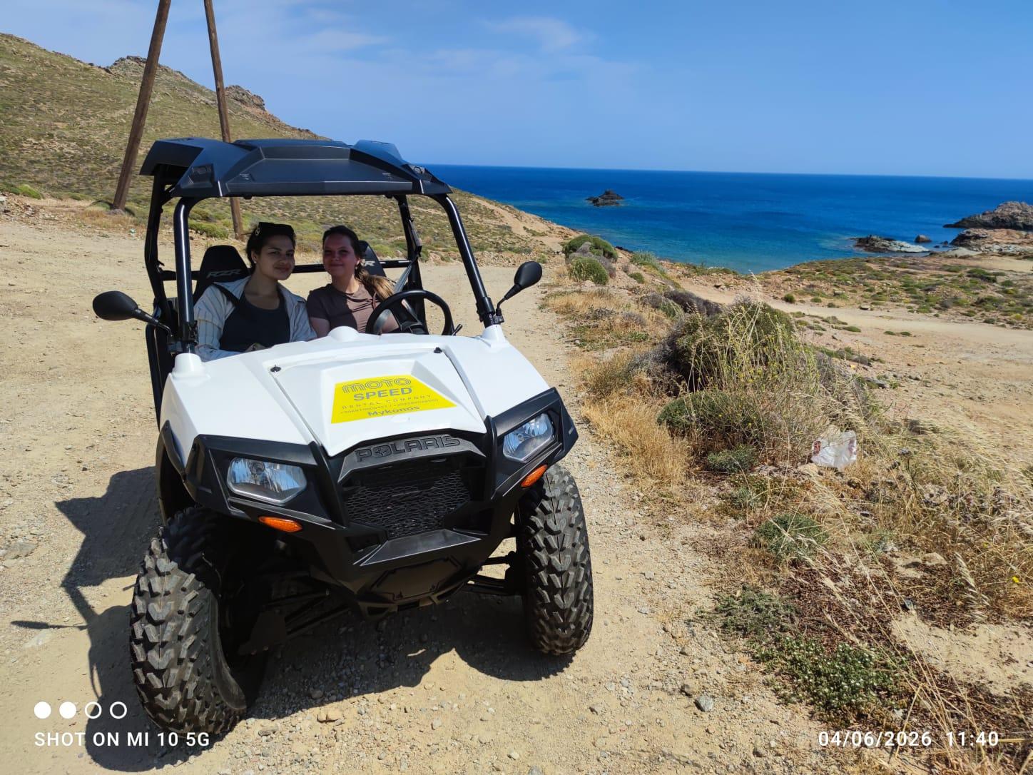 Mykonos Polaris Buggy Adventure: Lighthouse, Villages & Coast