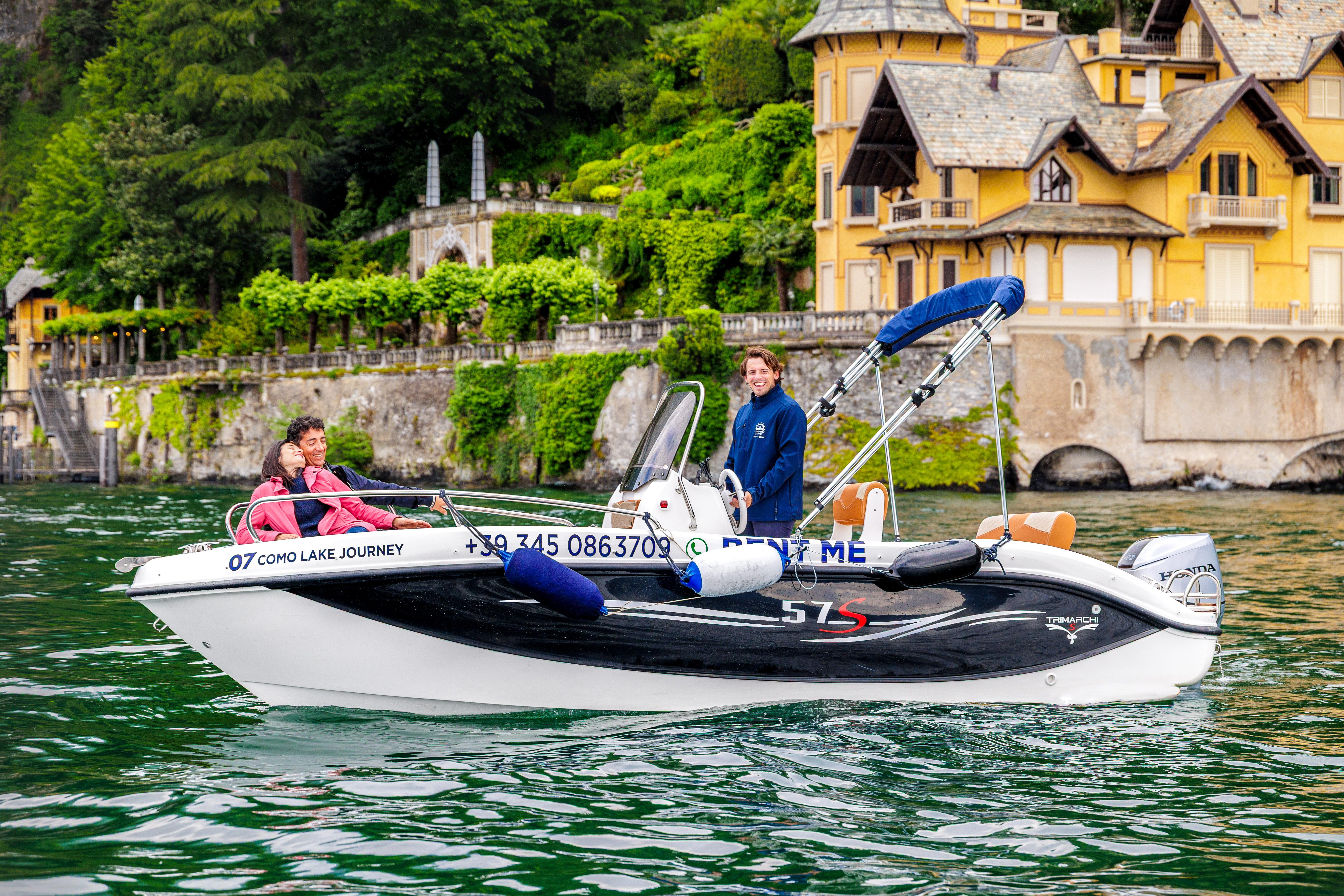 Lake Como: 1-Hour Private Boat Tour With Skipper