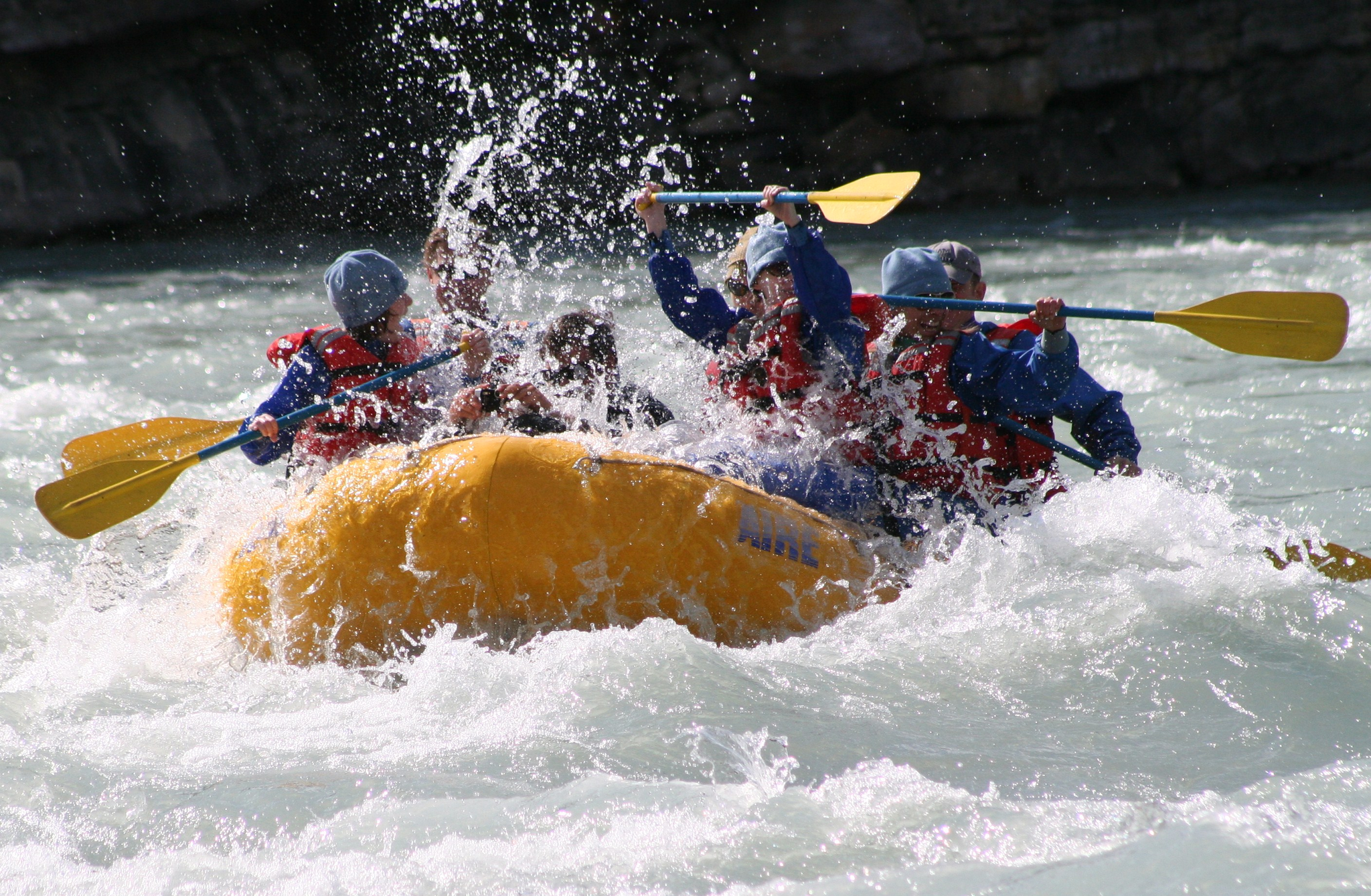 Athabasca Falls White Water Rafting – Class 2 Canyon Adventure