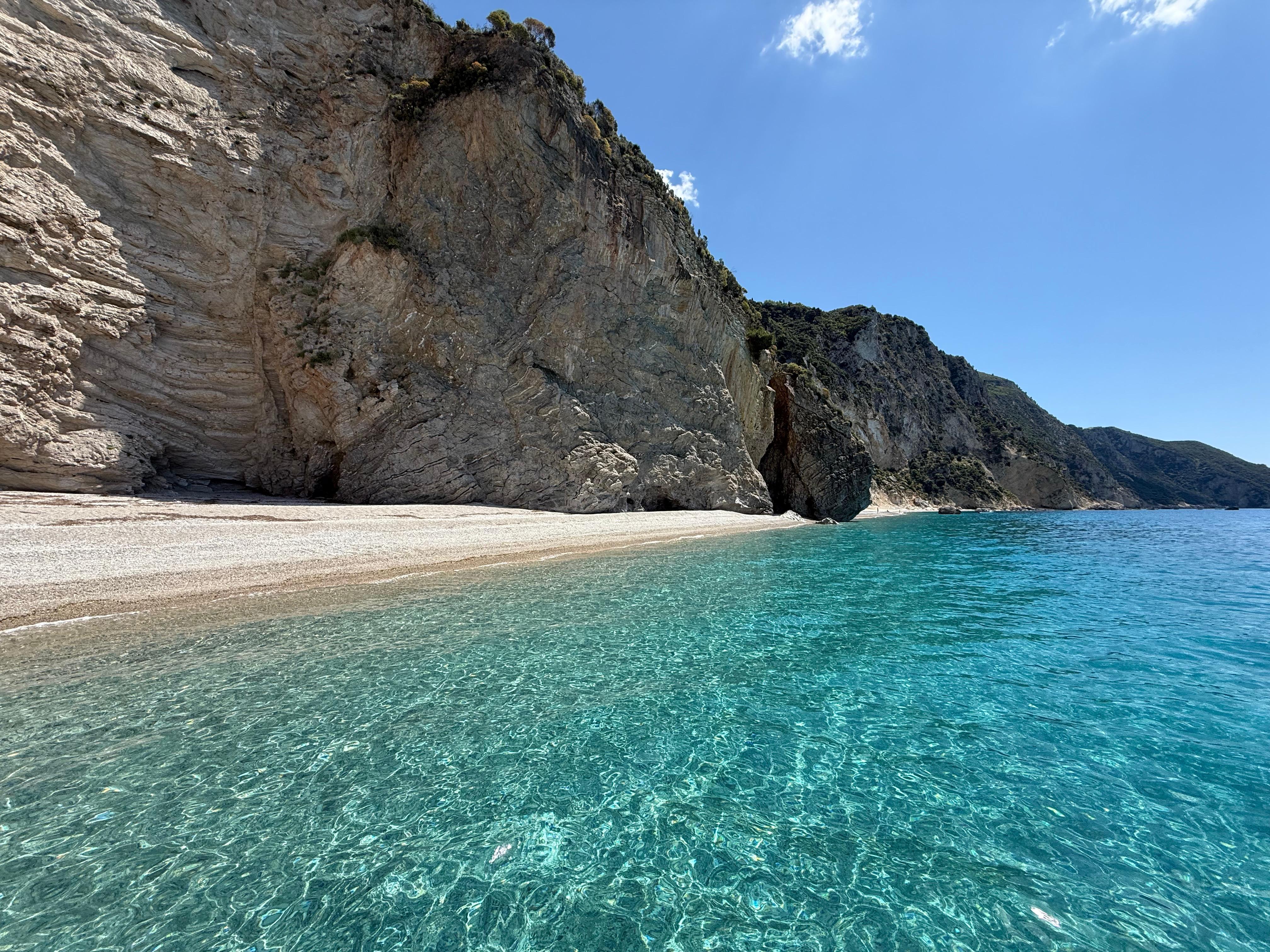Paleokastritsa Sea Caves & Stelari Beach Speedboat Tour