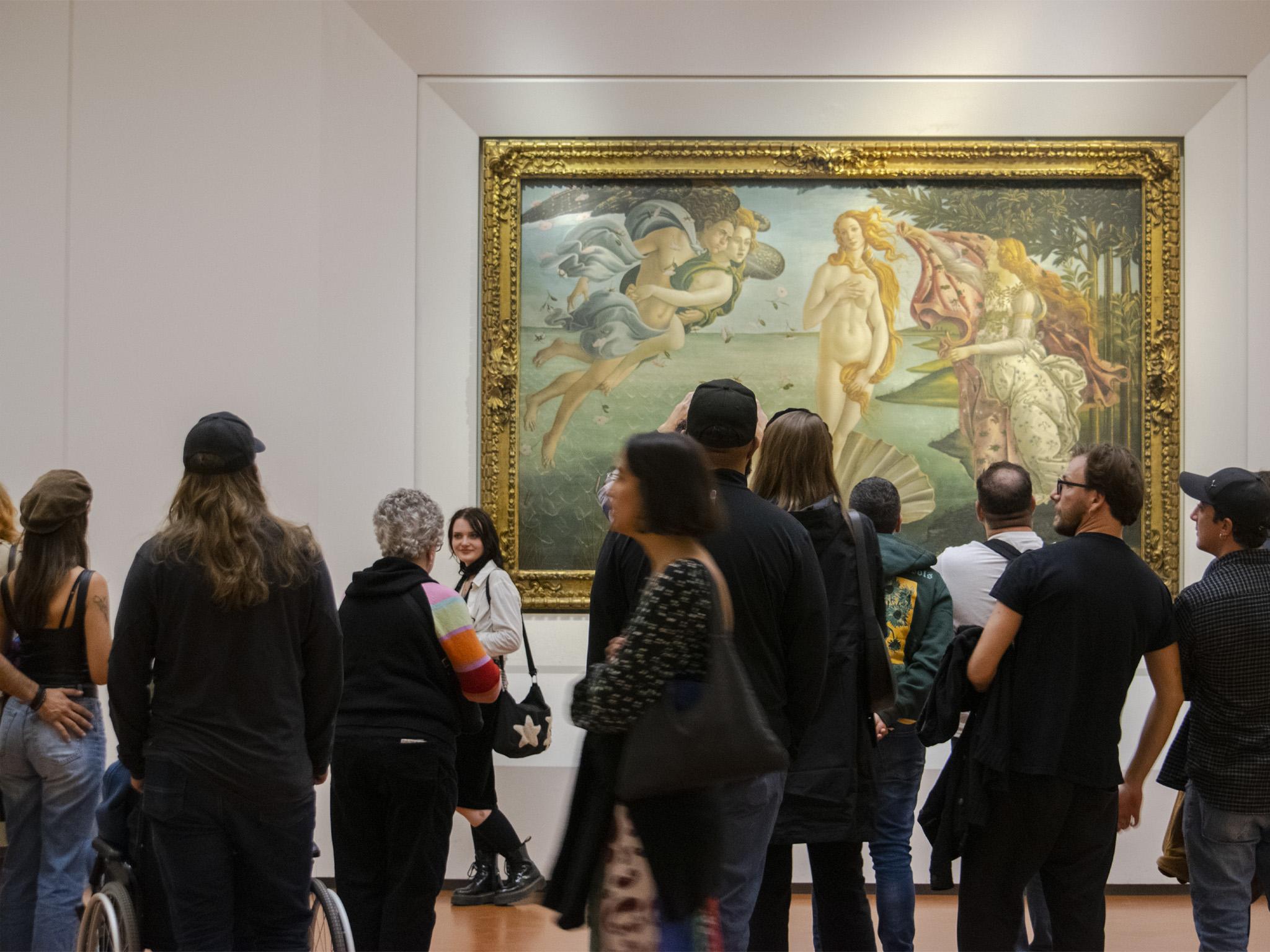 Uffizi Gallery Small Group Tour with Optional Vasari Corridor