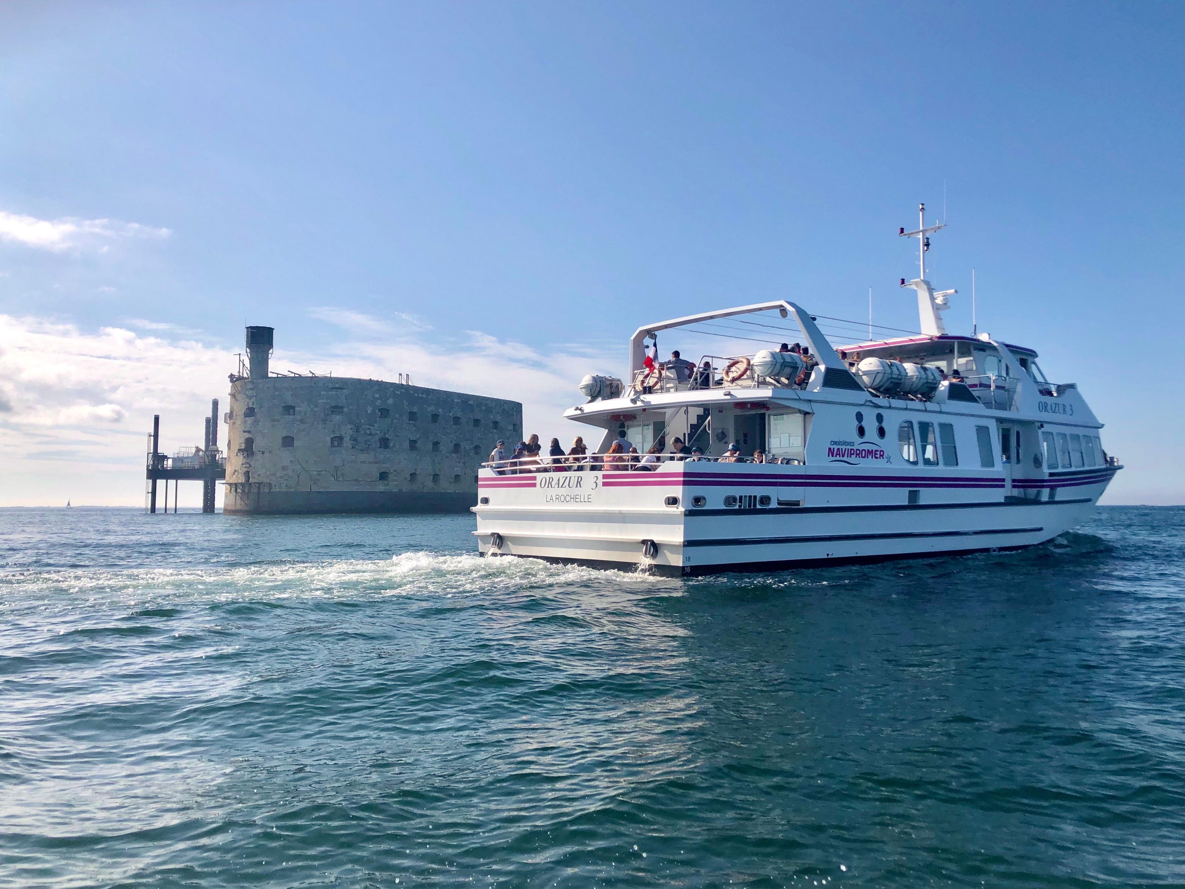 Fort Boyard Maritime Cruise from La Rochelle