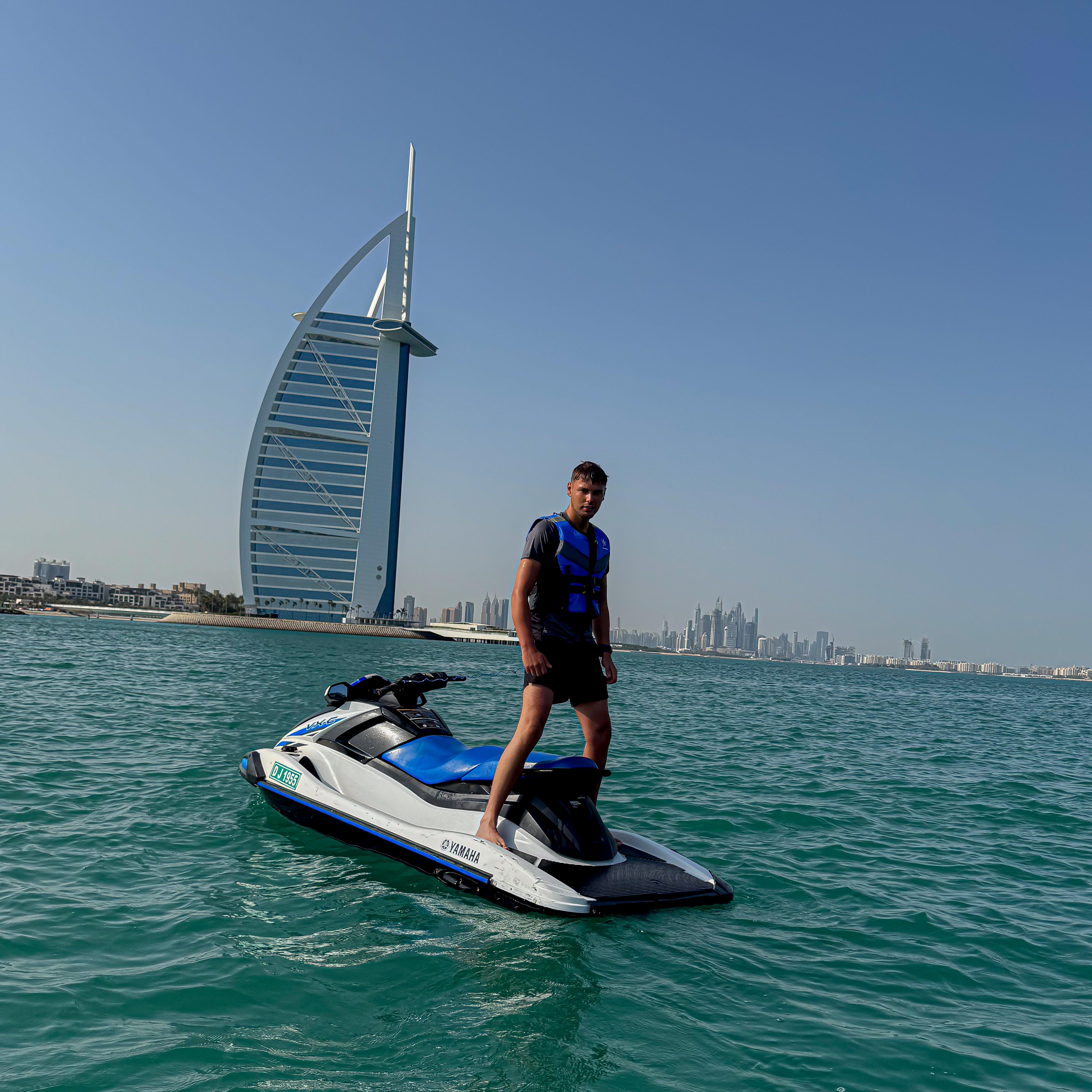 Dubai Jet Ski Adventure: Burj Al Arab & Atlantis Coastal Ride