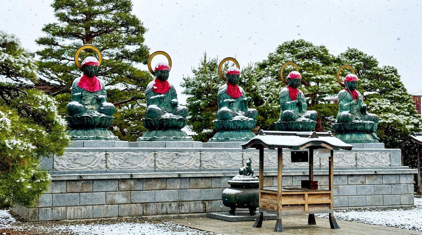 Snow Monkeys & Zenkoji Temple Day Trip from Shinjuku (Lunch Included)