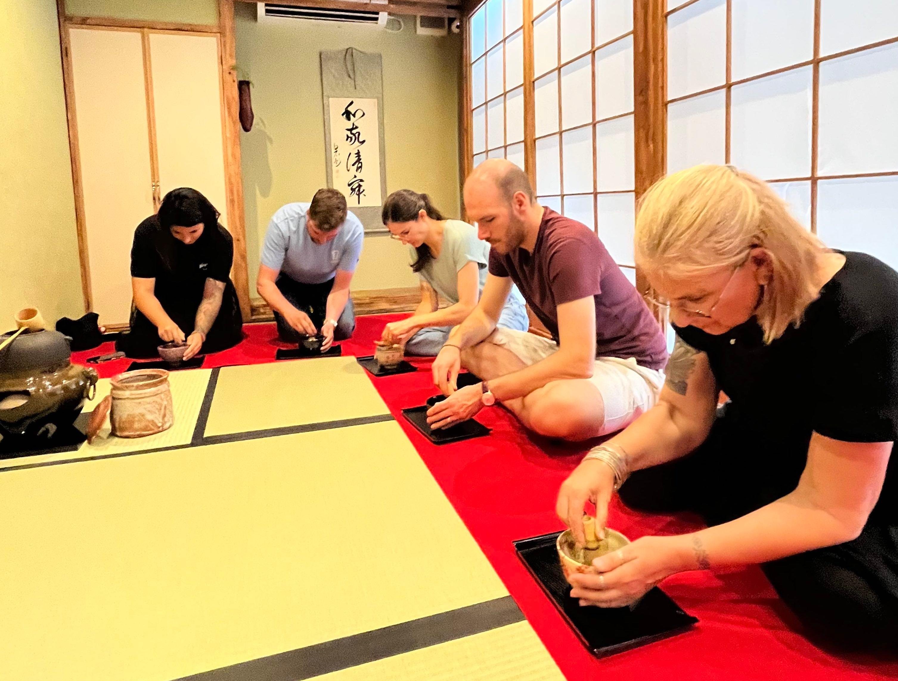 Traditional Matcha Tea Ceremony in Downtown Osaka