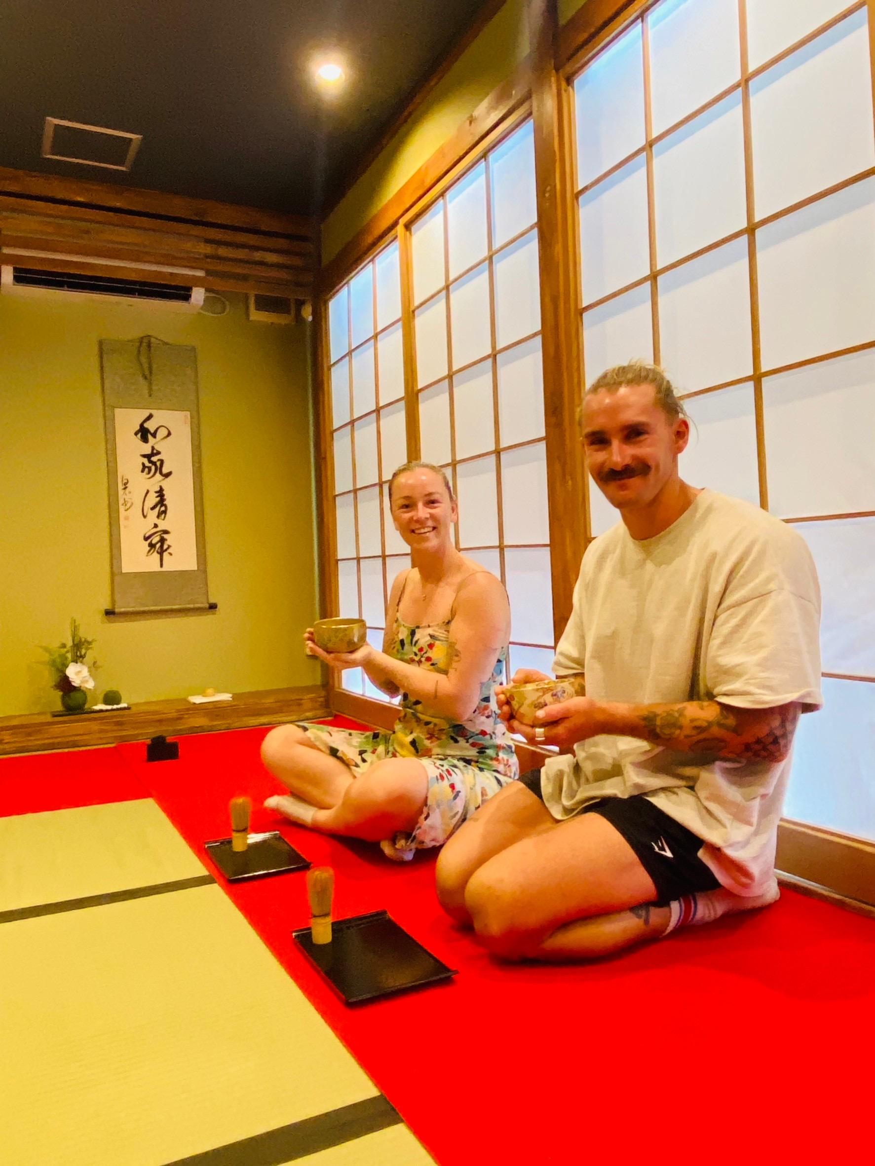 Traditional Matcha Tea Ceremony in Downtown Osaka
