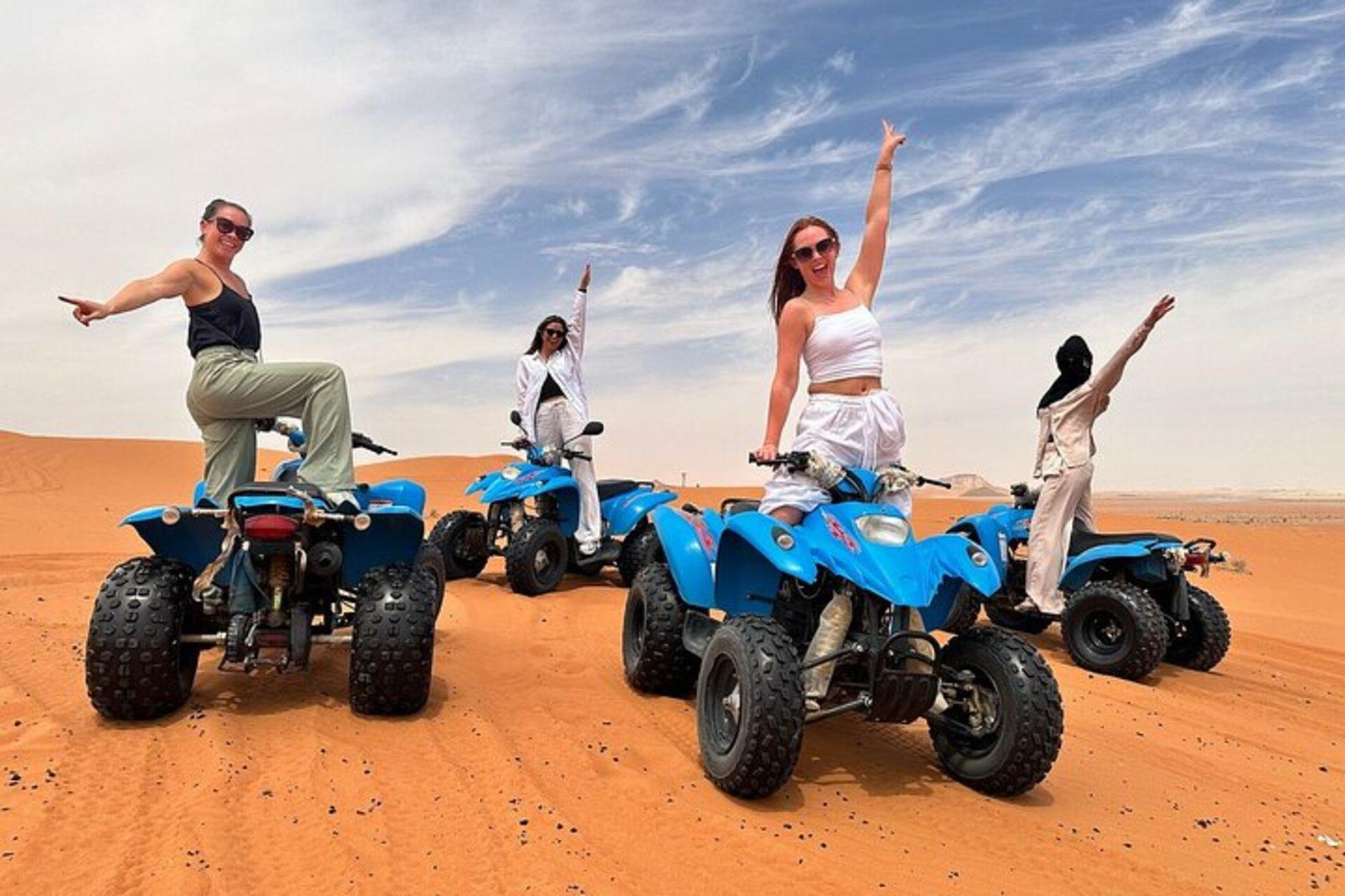 Red Sand Desert Quad Biking & Heritage Village Tour
