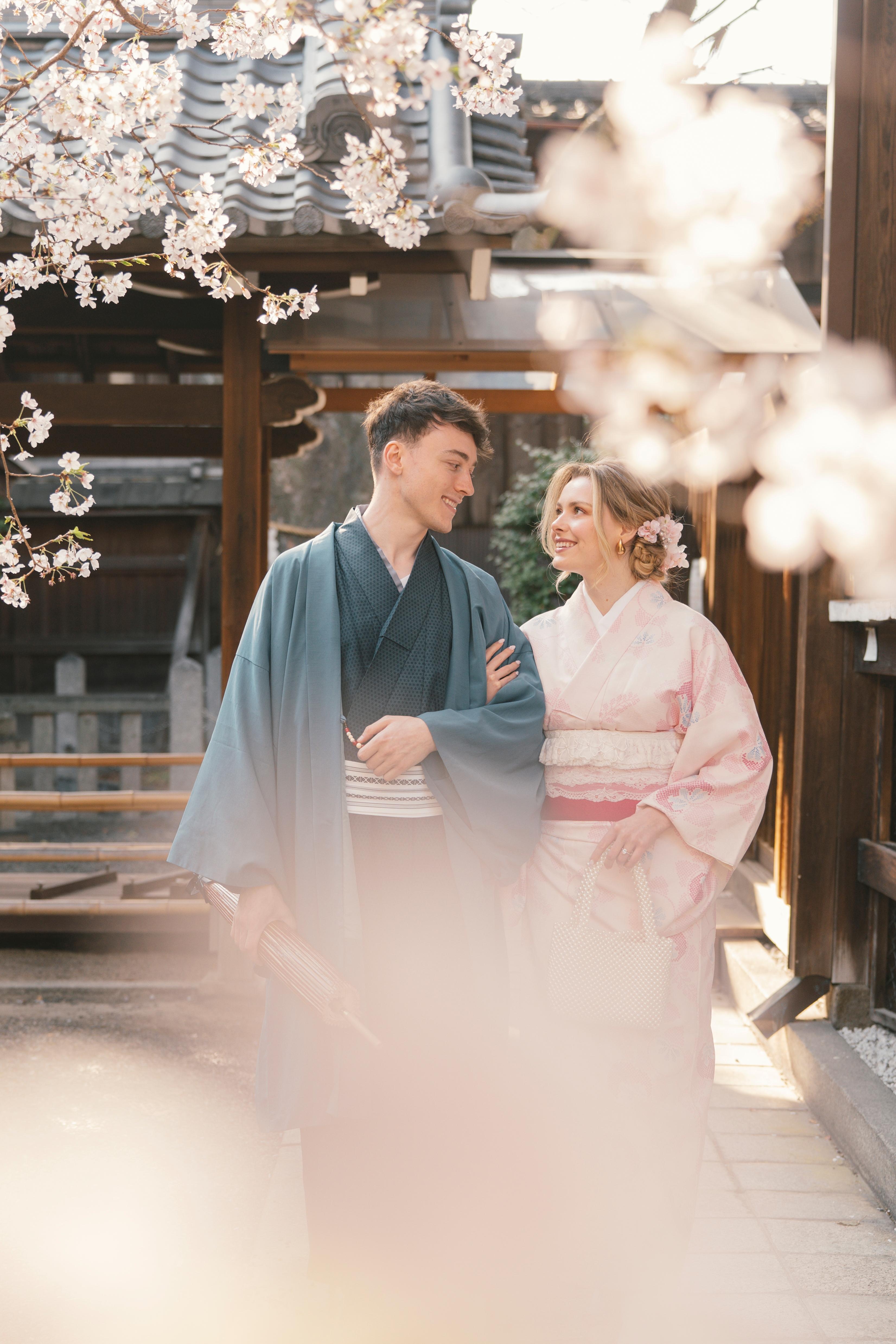 Aluguer de Kimono em Gion e Kiyomizudera com Penteado em Quioto