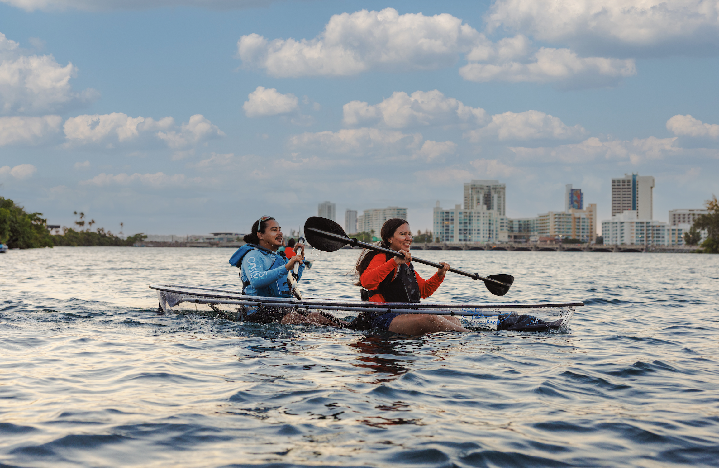 Glass-Bottom Kayak Eco Tour, Condado Lagoon