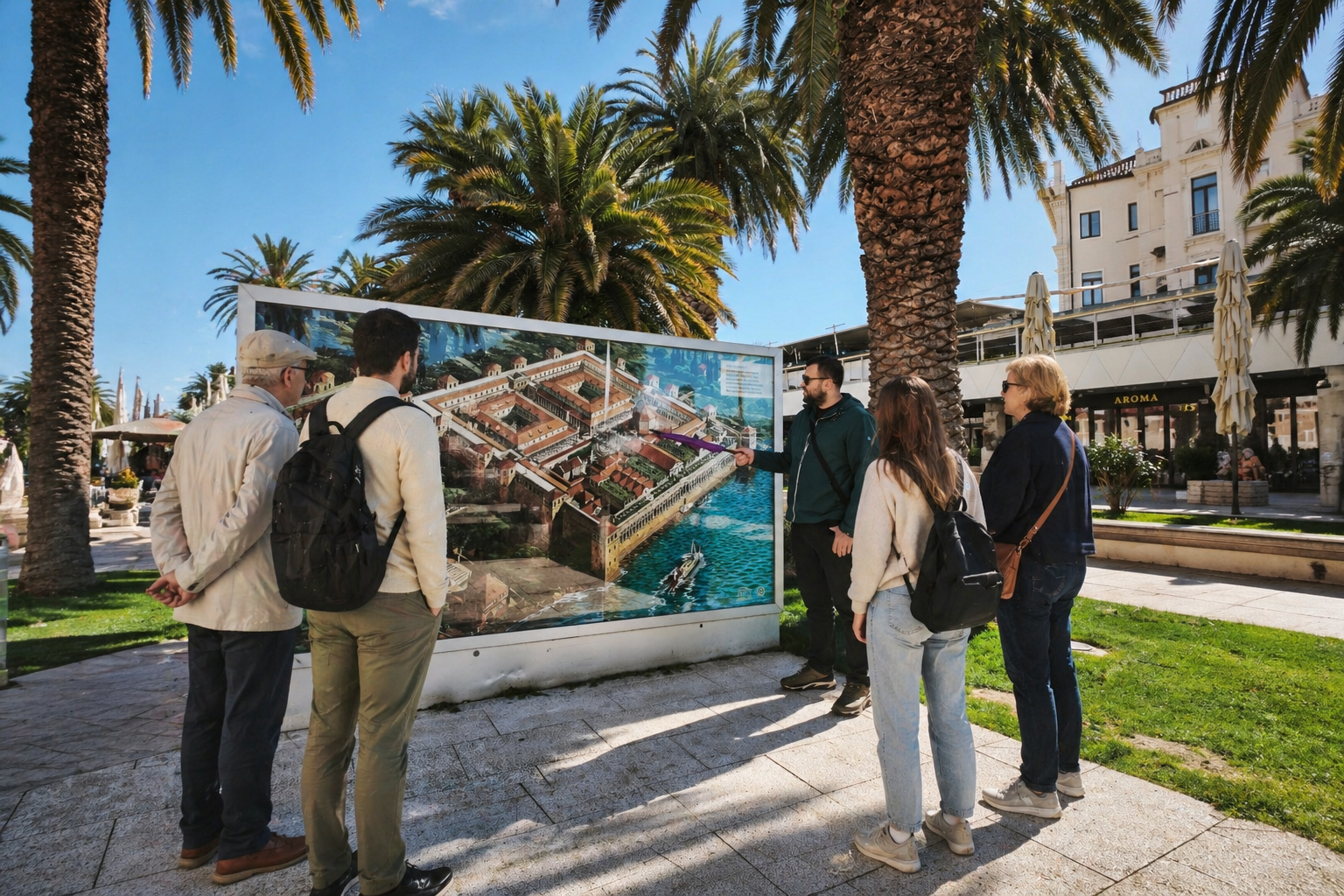 Split: Small-Group Walking Tour of Diocletian’s Palace