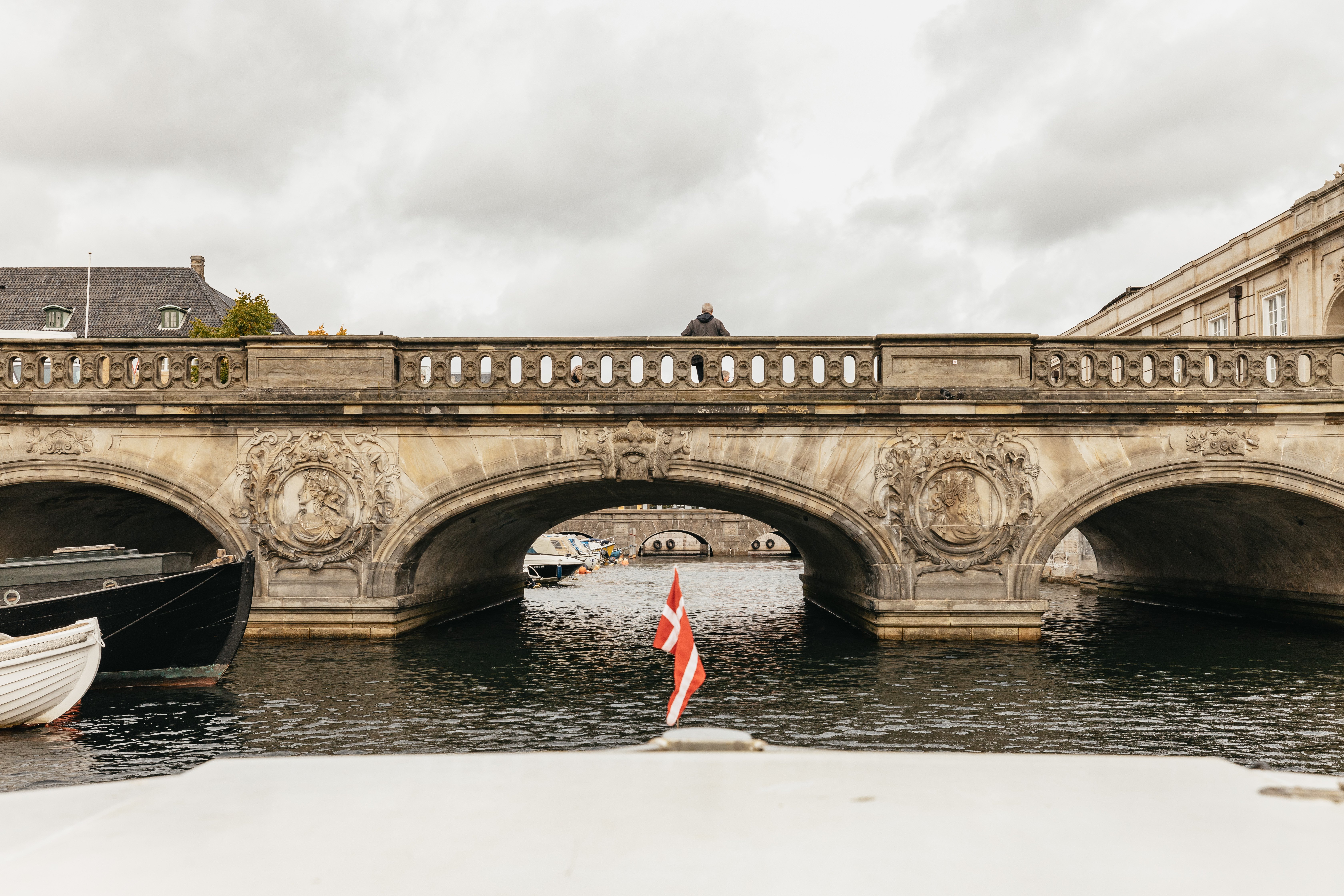 Copenhagen canal boat tour Nyhavn harbour cruise view from the water — image 4
