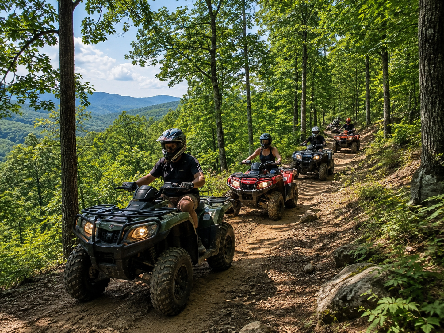 Smoky Mountains Off-Road ATV Expedition