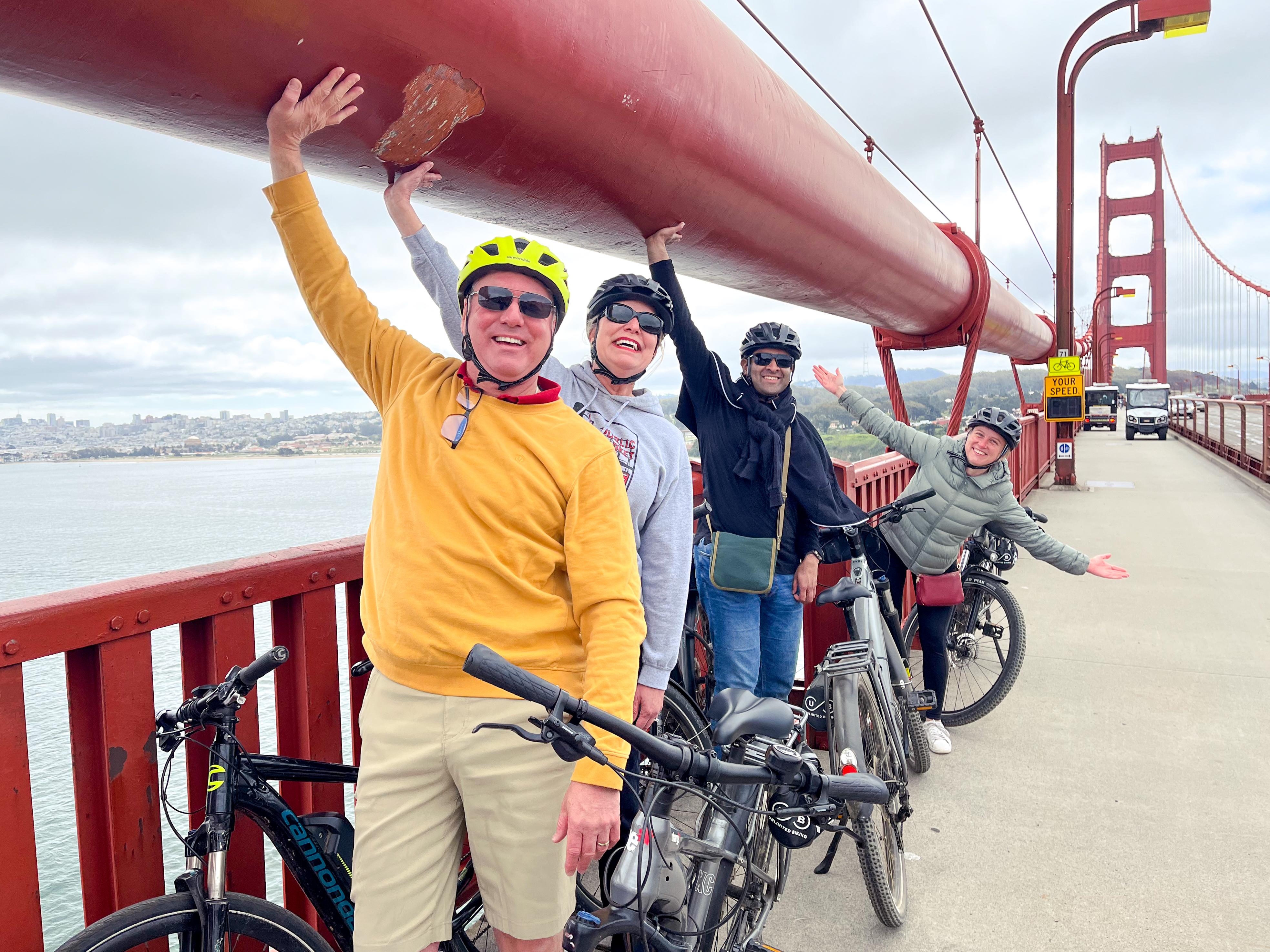 San Francisco: E-Bike-Verleih zur Selbstführung mit optionaler Fähre