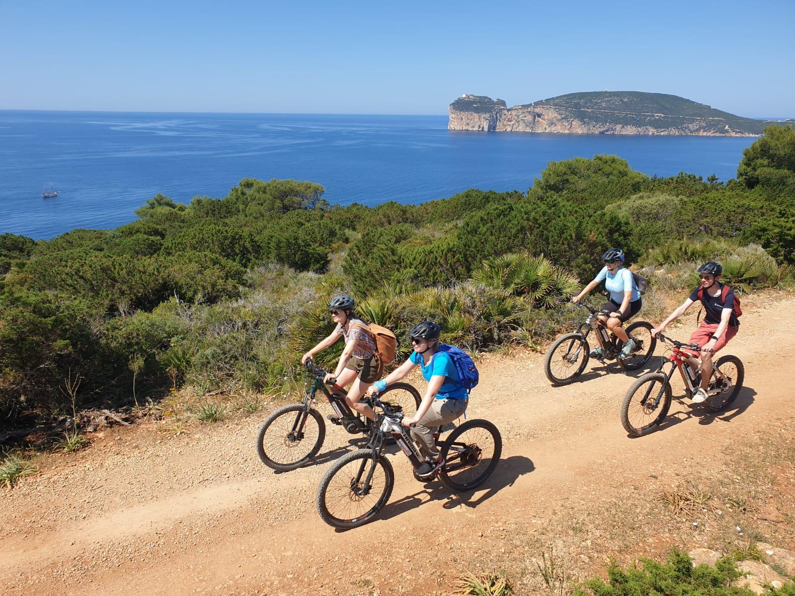 Alghero: Porto Conte Natural Park E-Bike Guided Tour