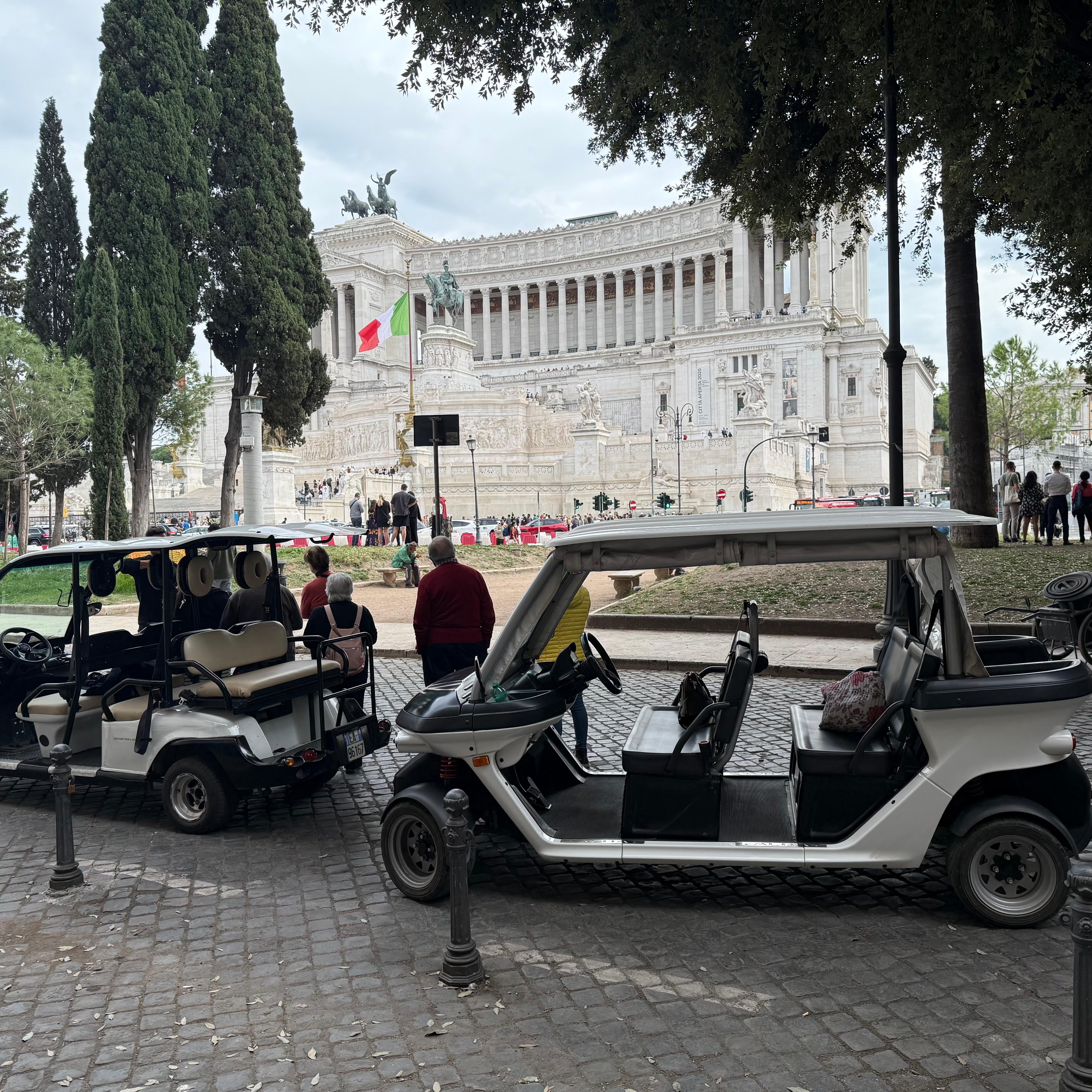 Rome private golf cart tour VIP electric cart imperial city — image 18