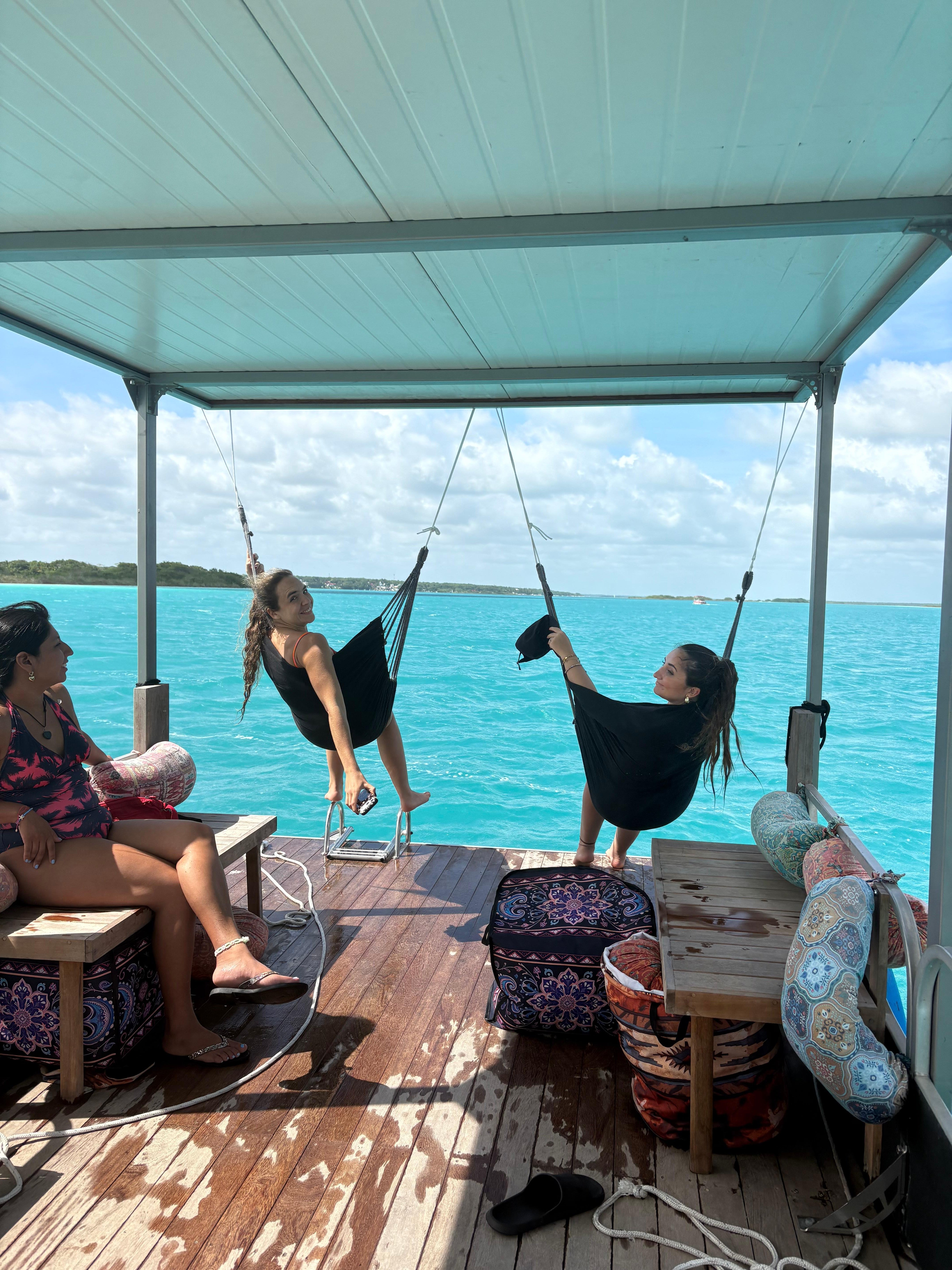 Private Pontoon Tour of Bacalar Lagoon