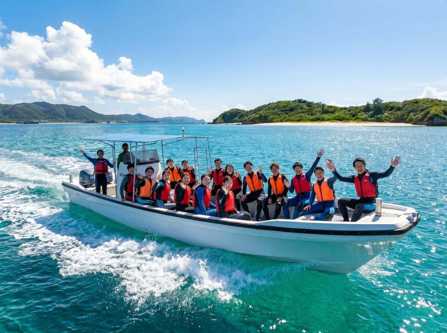 【Okinawa BlueCave】 Boat Snorkeling in Onna | 8 Free Perks