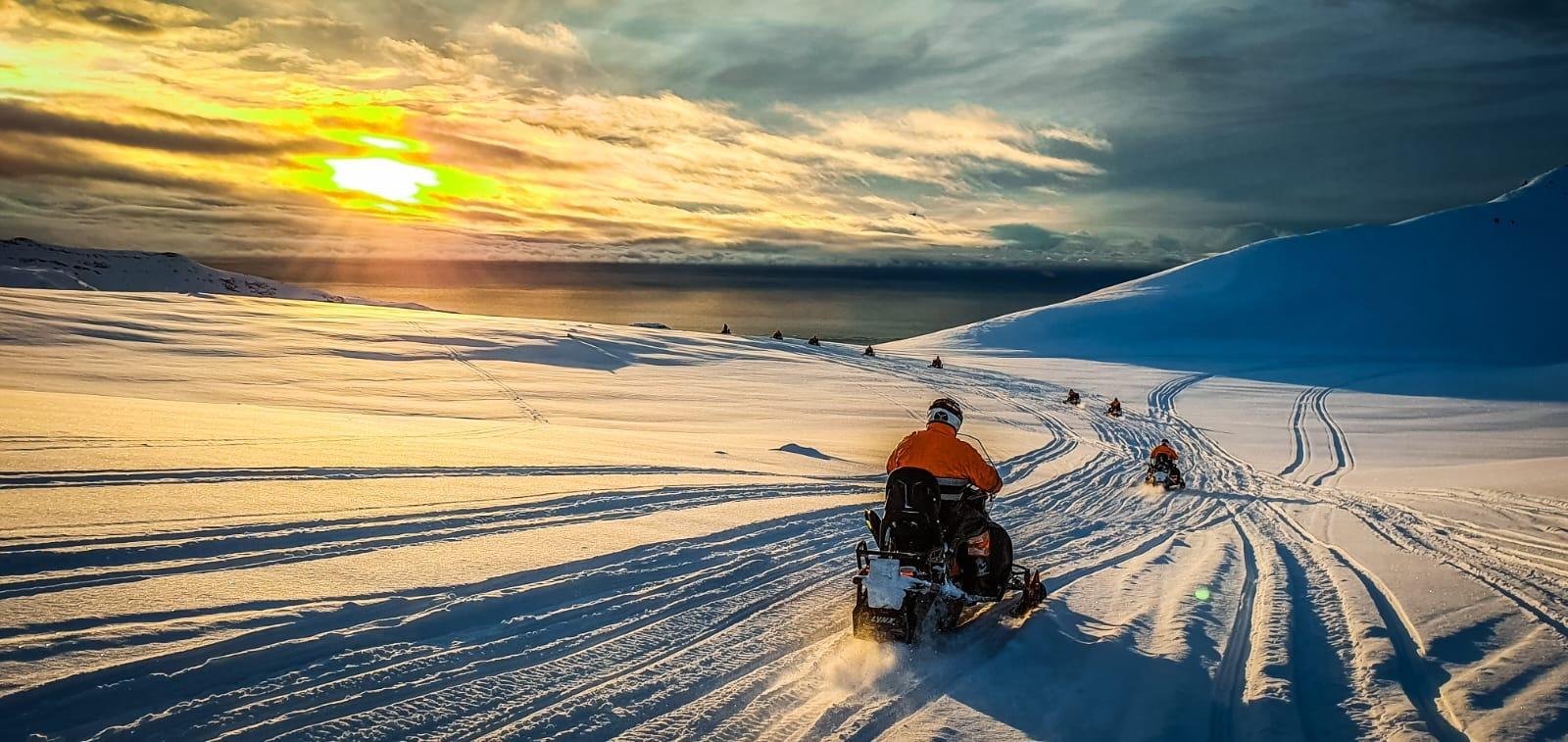 Eyjafjallajökull Glacier Snowmobiling Adventure