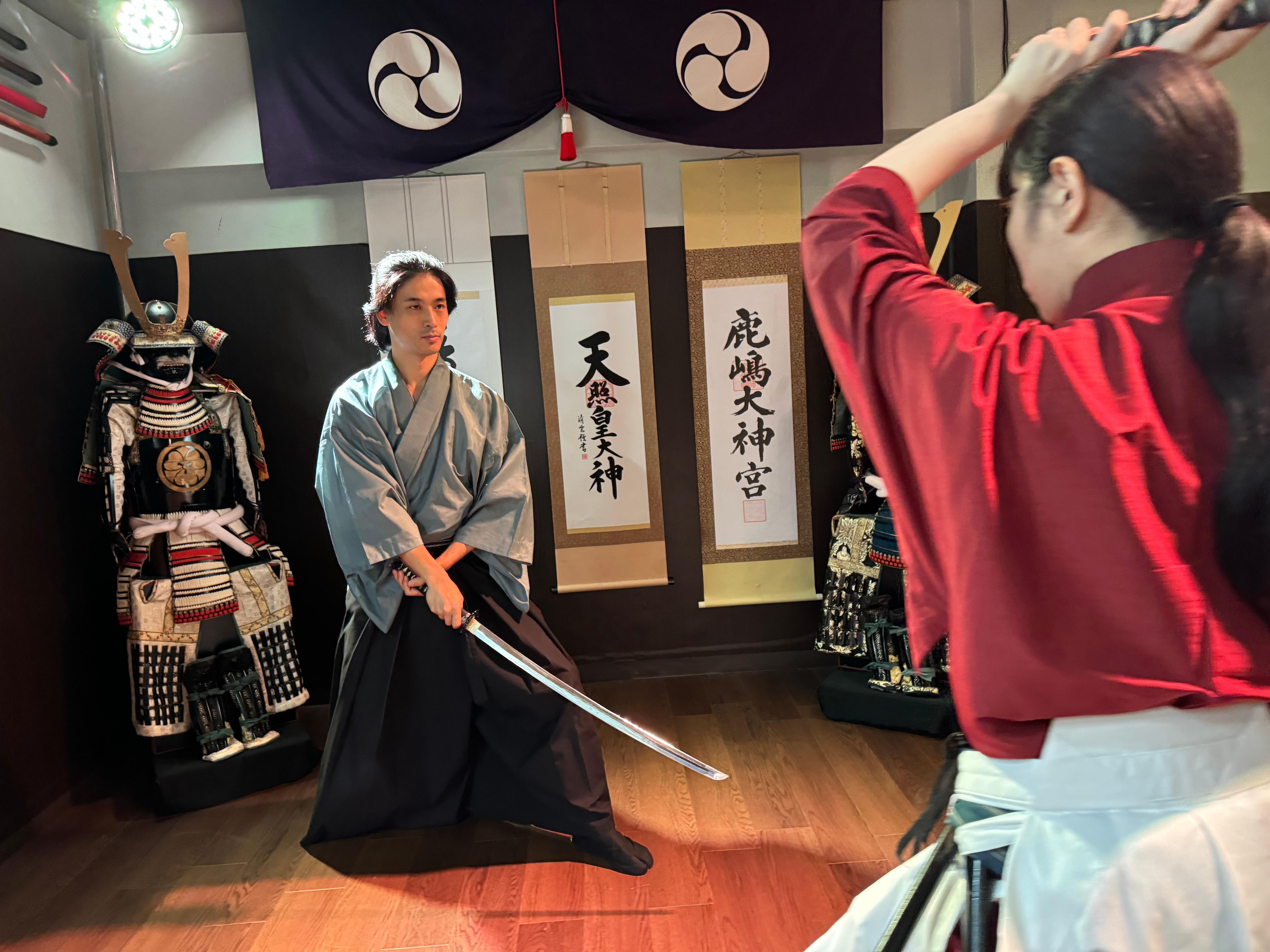 samurai experience in Tokyo — photo 1