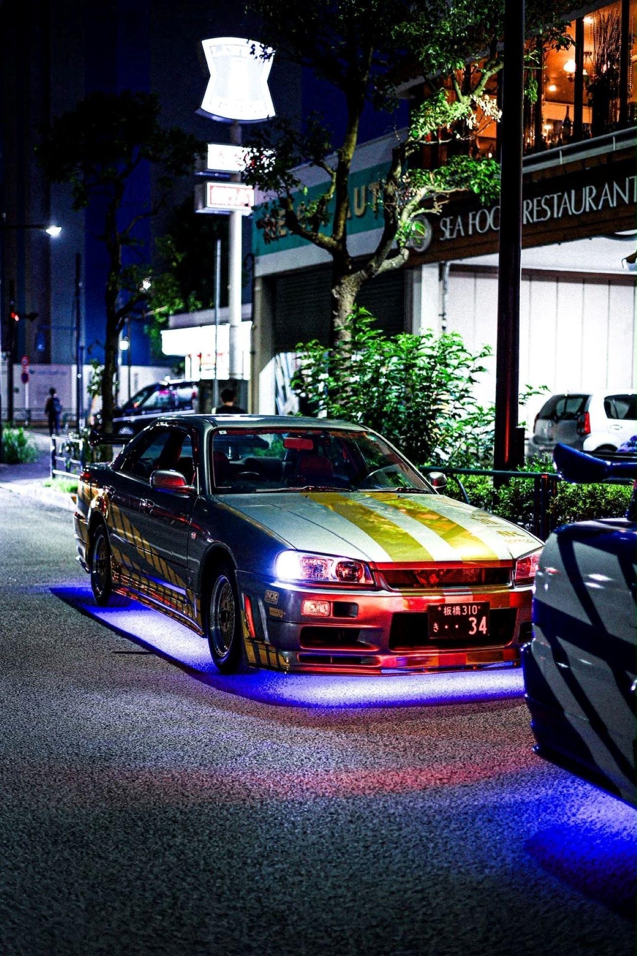 Tokyo Private R34 Skyline JDM Drive & Daikoku Car Meet
