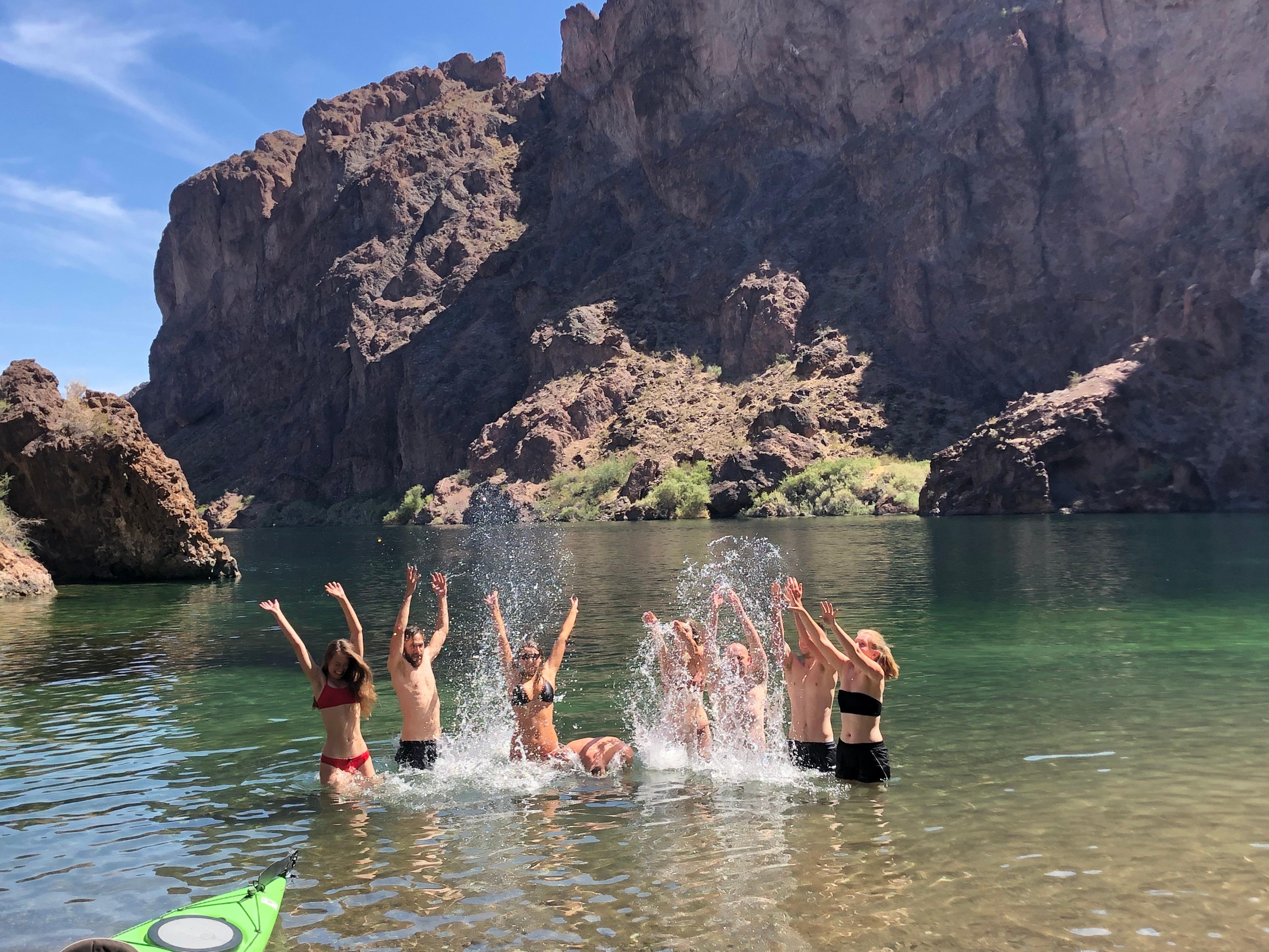 Las Vegas: Guided Colorado River Kayaking to Emerald Cave