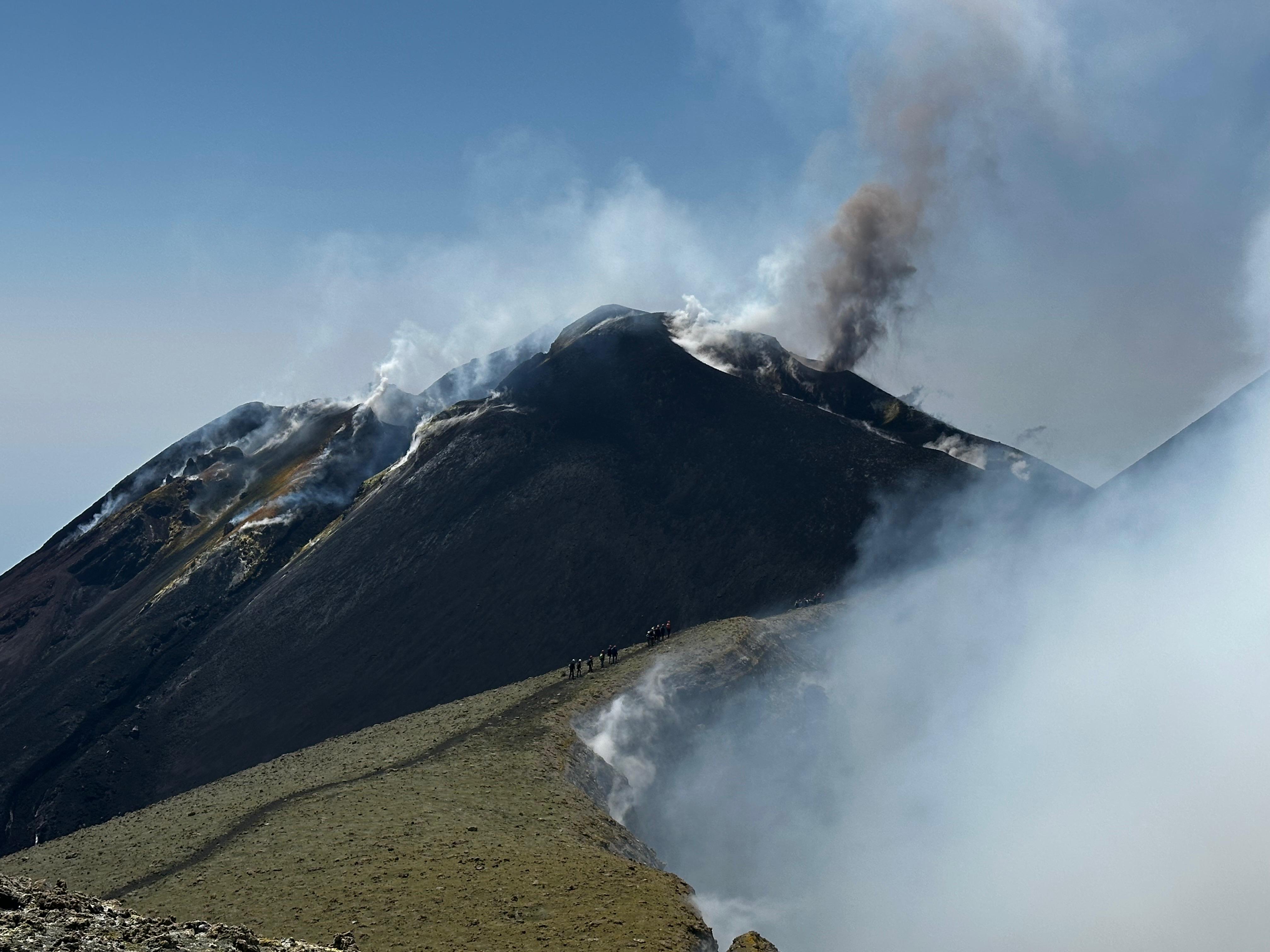 Etna Top 3300 Mt.: Trekking on the Active Volcano