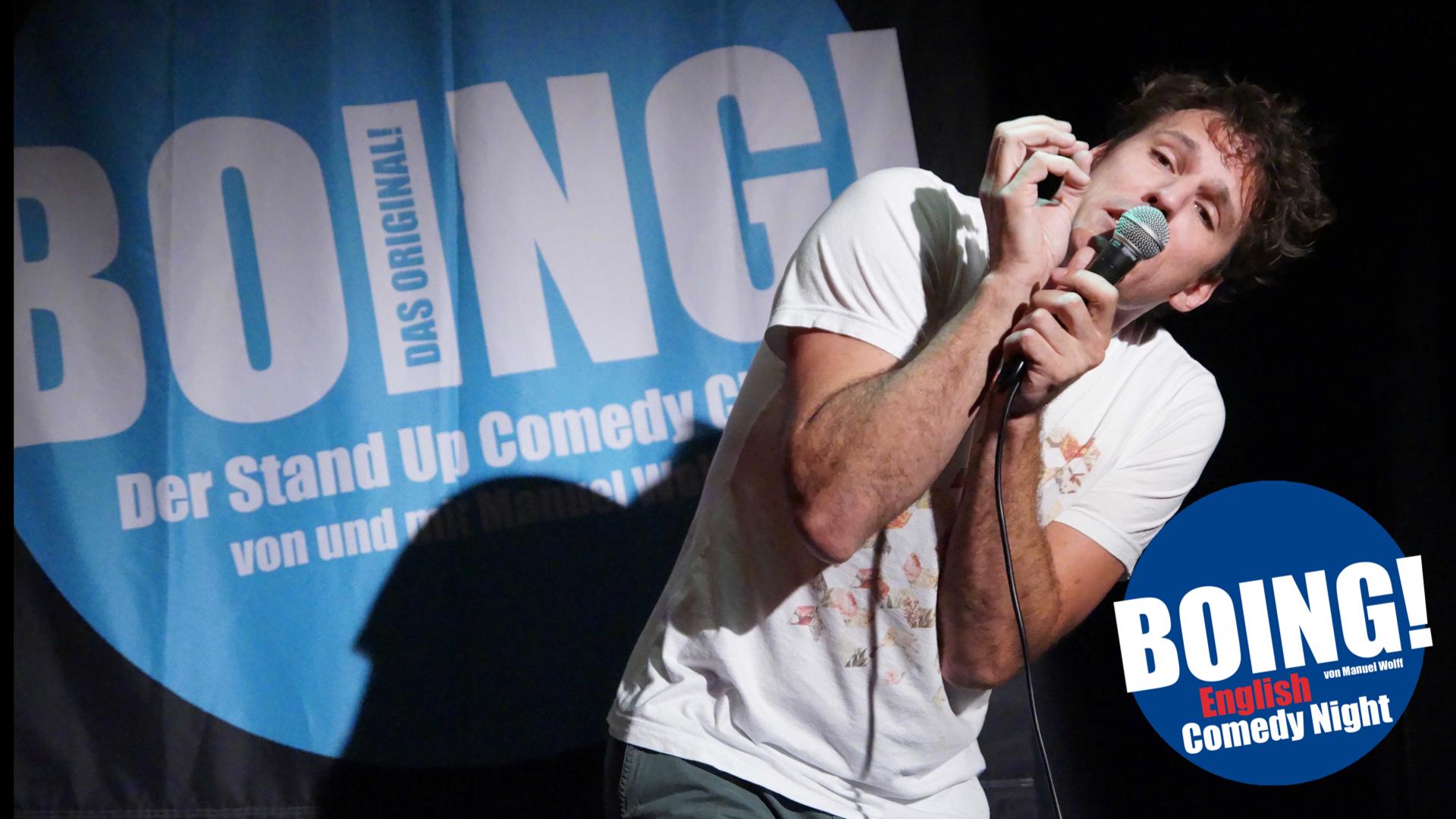 English Stand-Up Comedy Night at BOING! Club