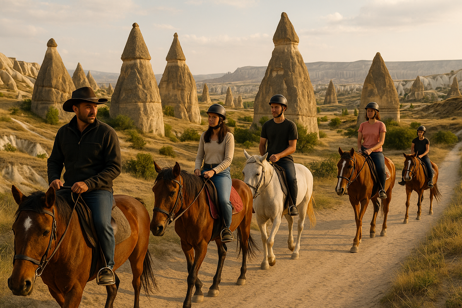 Cappadocia Sunrise or Sunset Valley Horseback Riding Tour