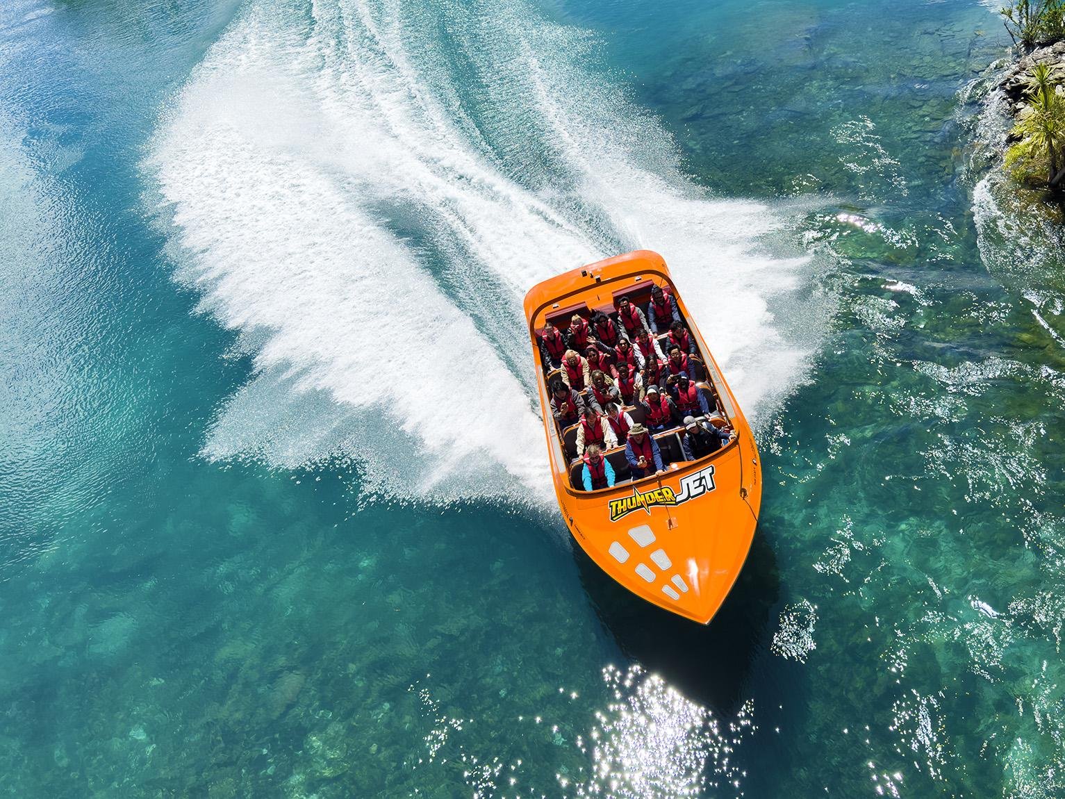 Queenstown Thunder Jet: High-Speed Boat Adventure on Lake Wakatipu & Kawarau River