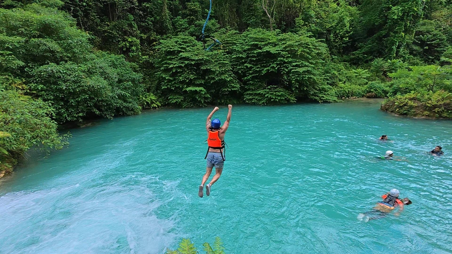Moalboal Sardine Run & Kawasan Falls Canyoneering Day Tour from Cebu