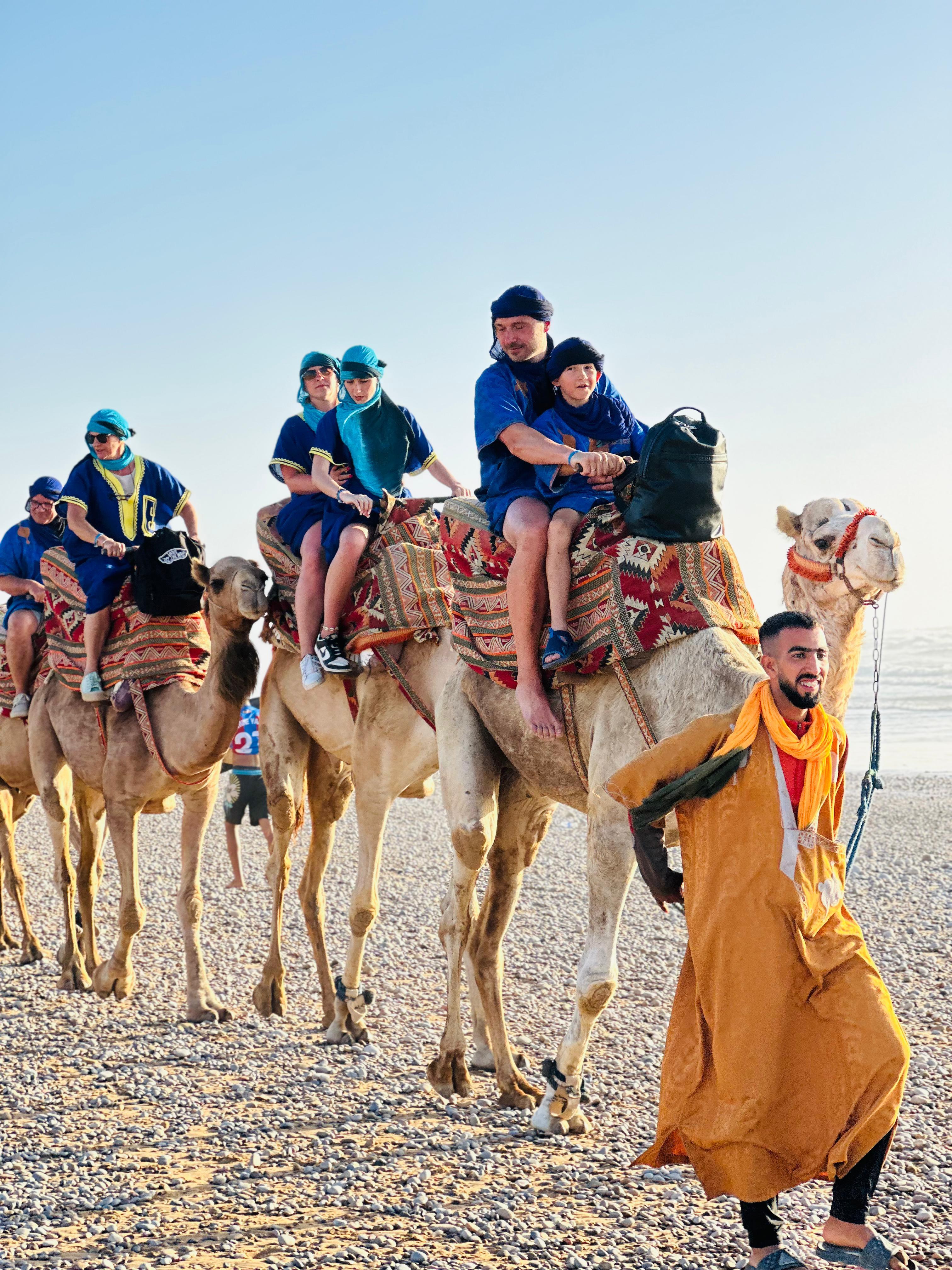 Agadir & Taghazout: Sandboarding, Camel Trek & Sunset BBQ